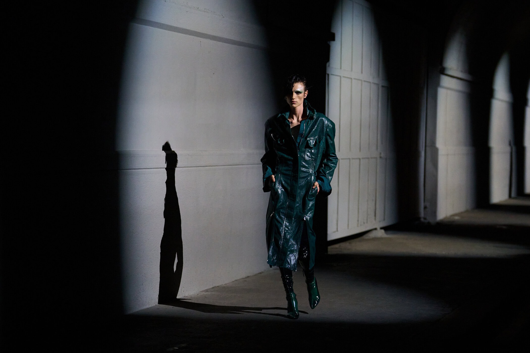The Attico Spring 2027 Fashion Show Atmosphere