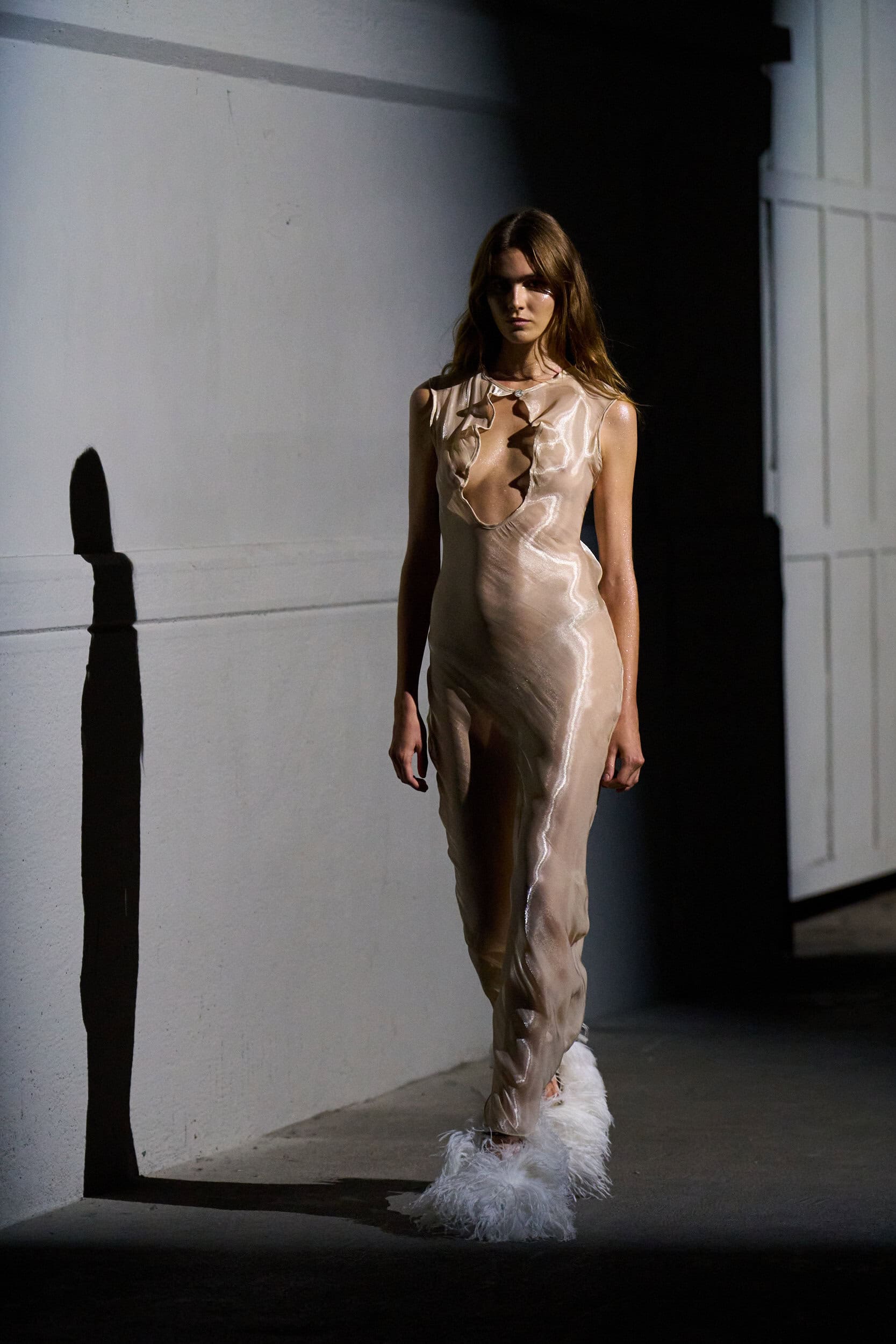 The Attico Spring 2027 Fashion Show Atmosphere