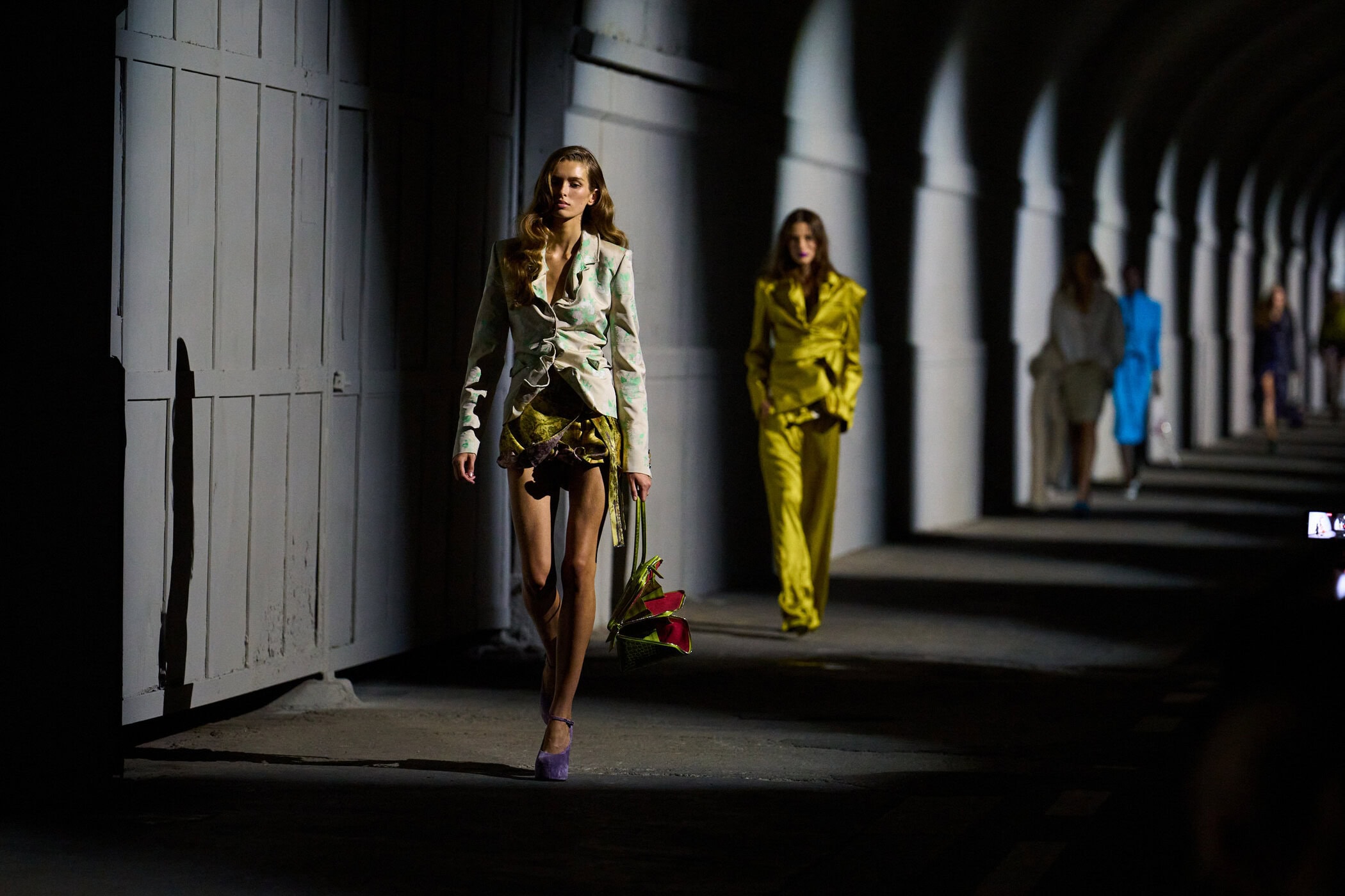 The Attico Spring 2027 Fashion Show Atmosphere