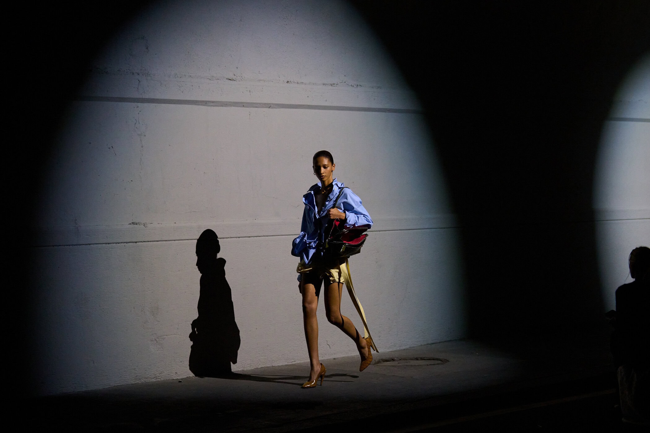 The Attico Spring 2027 Fashion Show Atmosphere
