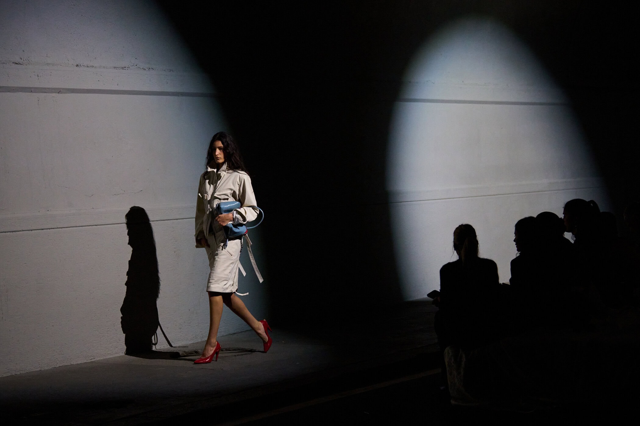The Attico Spring 2027 Fashion Show Atmosphere