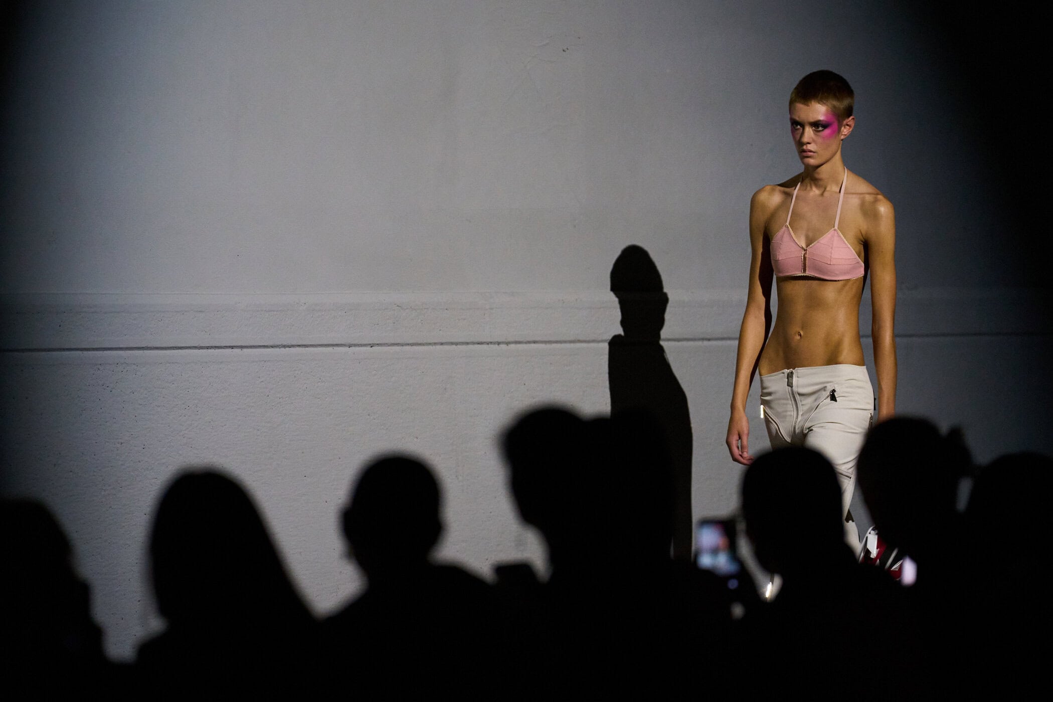 The Attico Spring 2027 Fashion Show Atmosphere