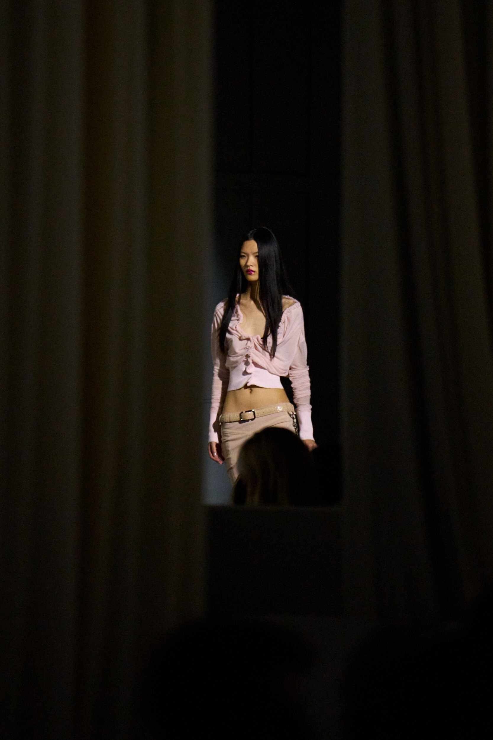 The Attico Spring 2027 Fashion Show Atmosphere