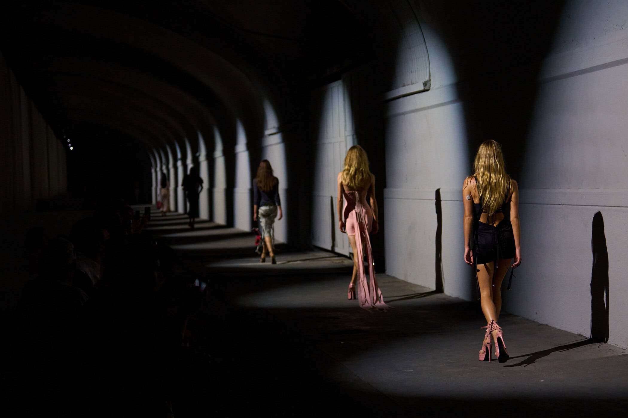 The Attico Spring 2027 Fashion Show Atmosphere