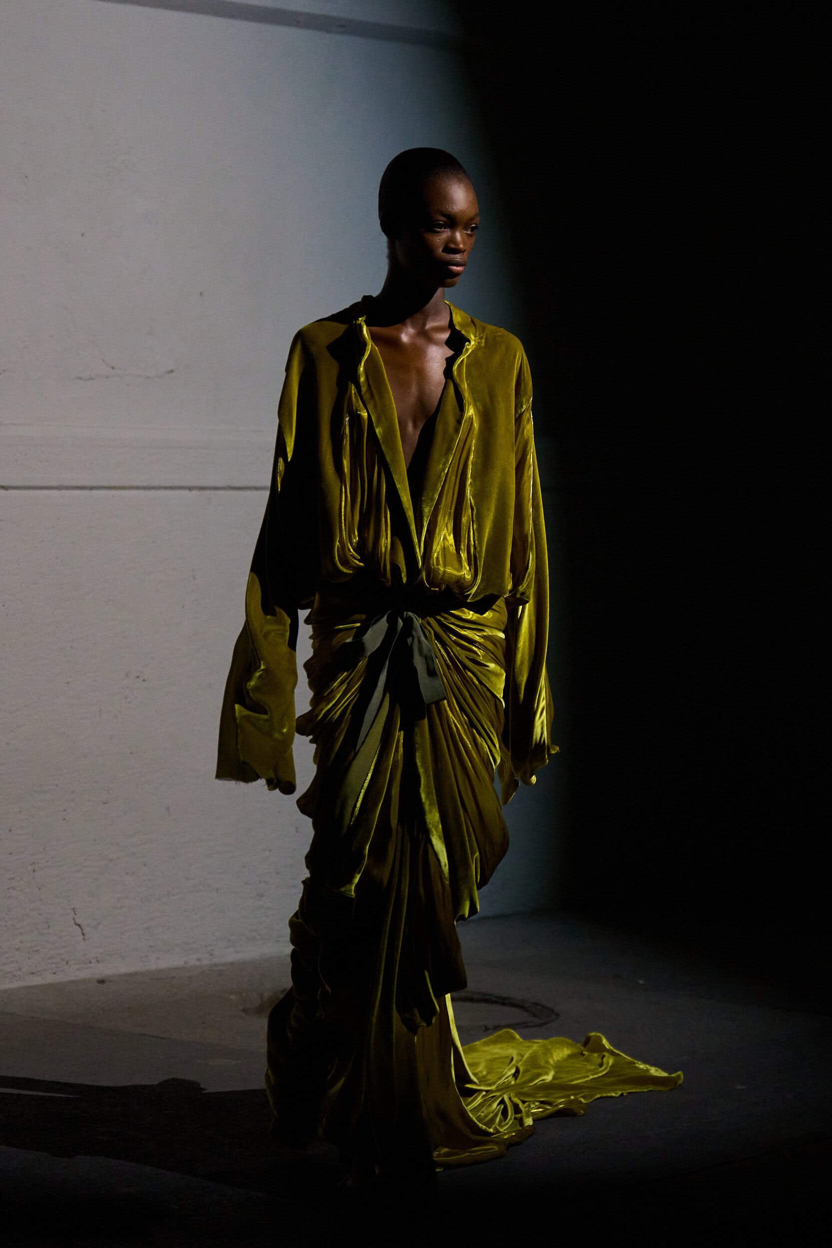 The Attico Spring 2027 Fashion Show Atmosphere