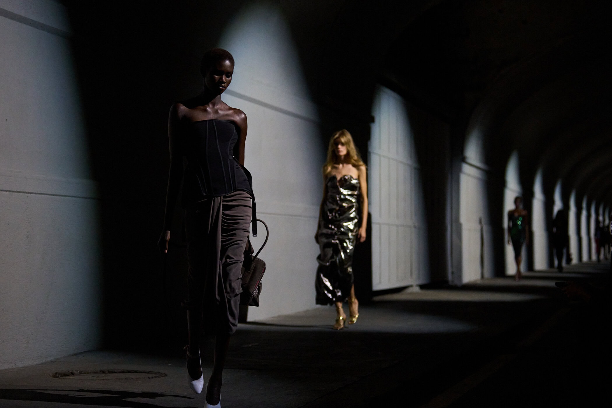 The Attico Spring 2027 Fashion Show Atmosphere