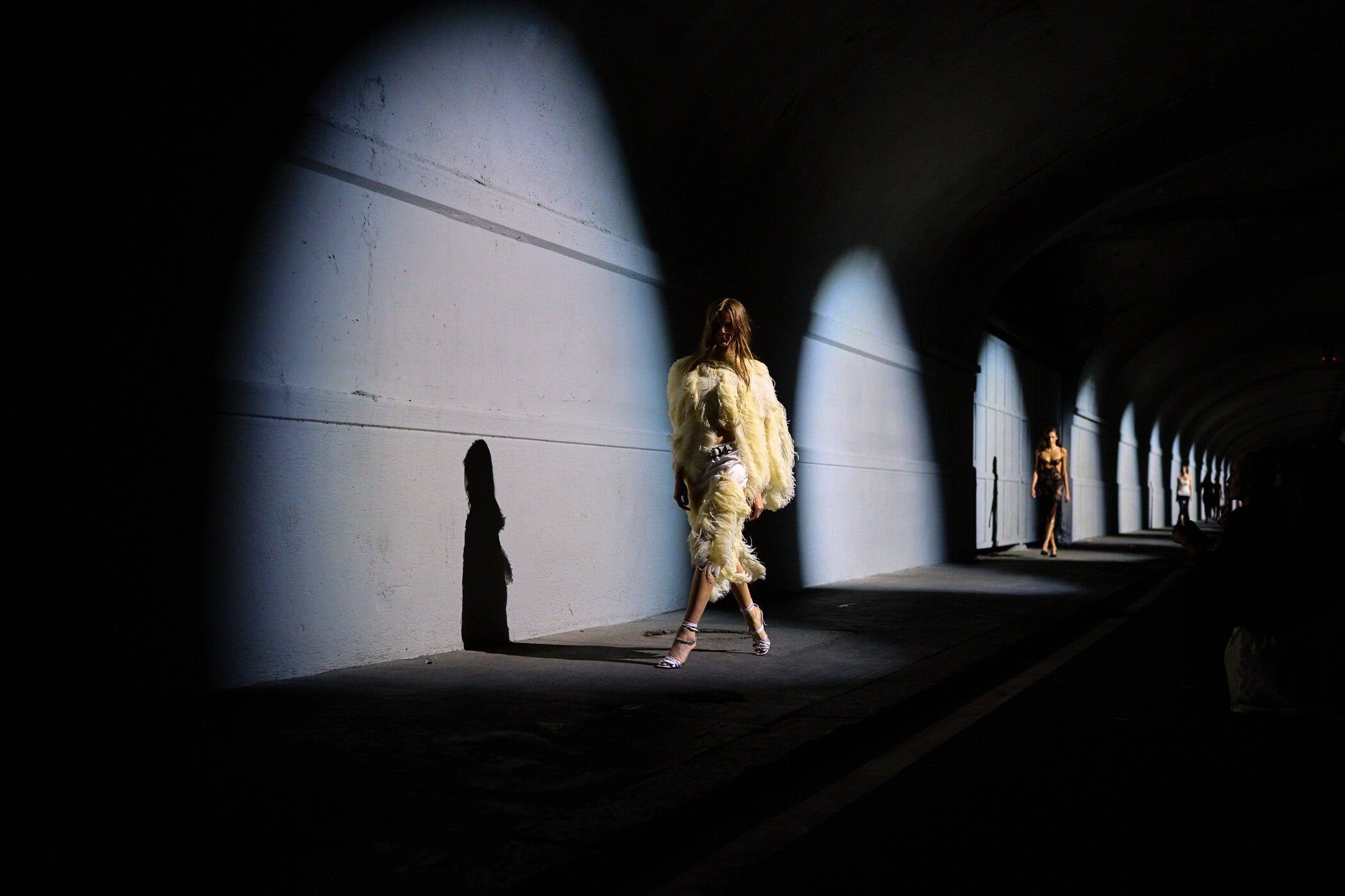 The Attico Spring 2027 Fashion Show Atmosphere