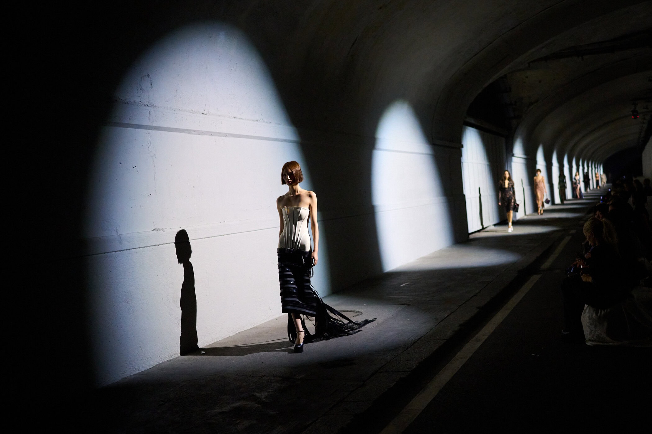 The Attico Spring 2027 Fashion Show Atmosphere