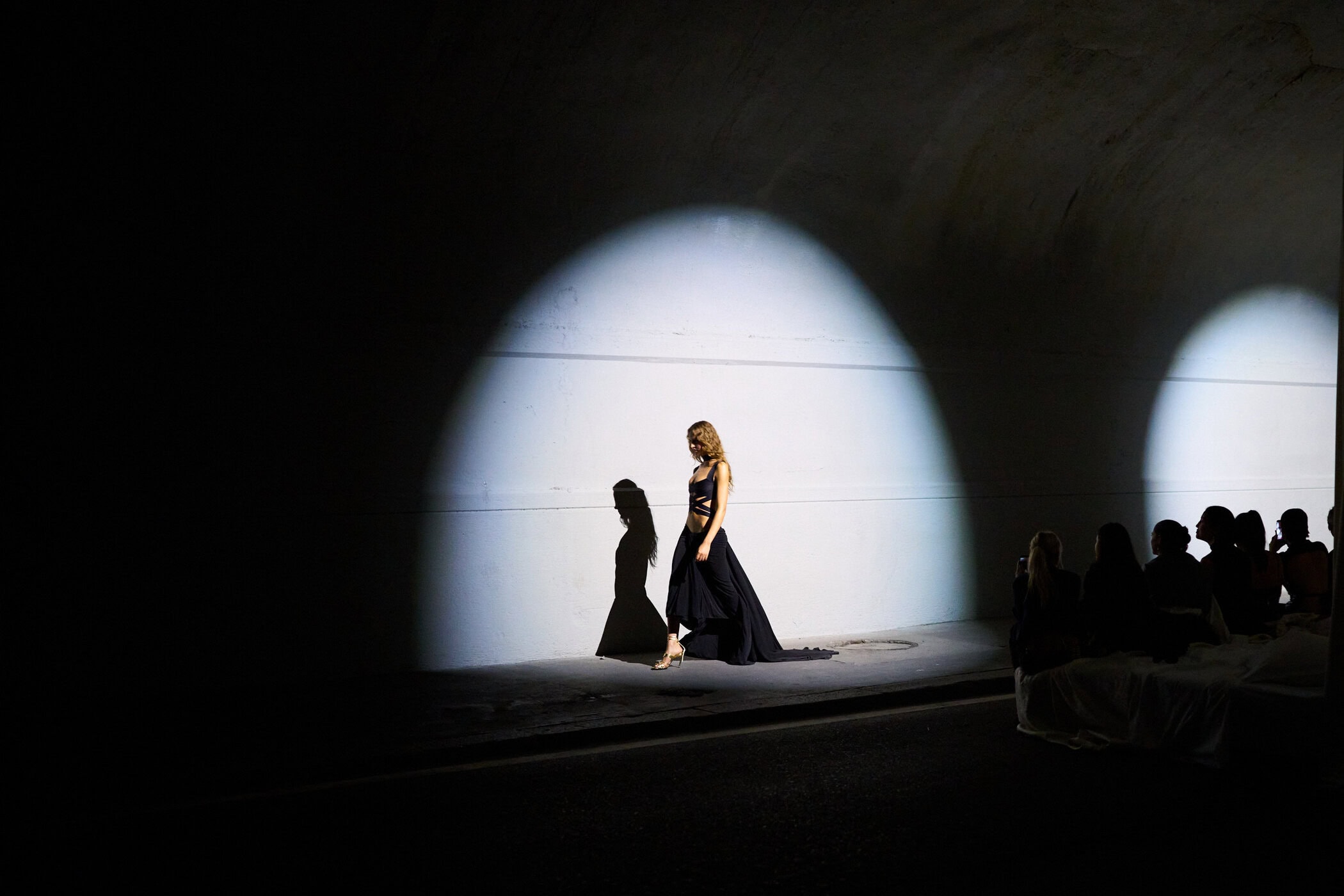 The Attico Spring 2027 Fashion Show Atmosphere