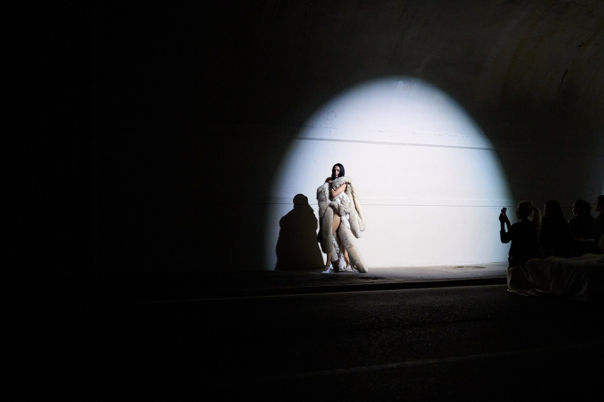 The Attico Spring 2027 Fashion Show Atmosphere