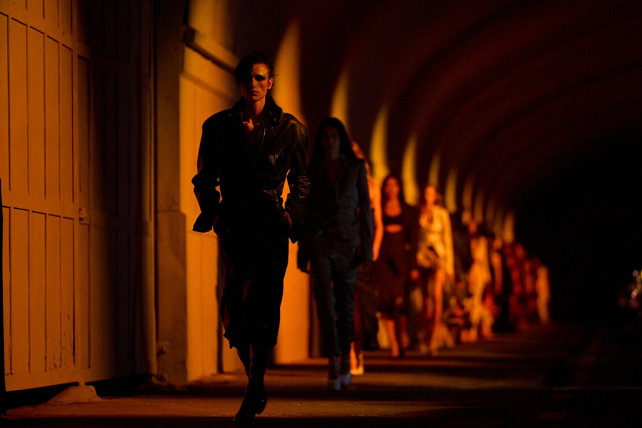 The Attico Spring 2027 Fashion Show Atmosphere