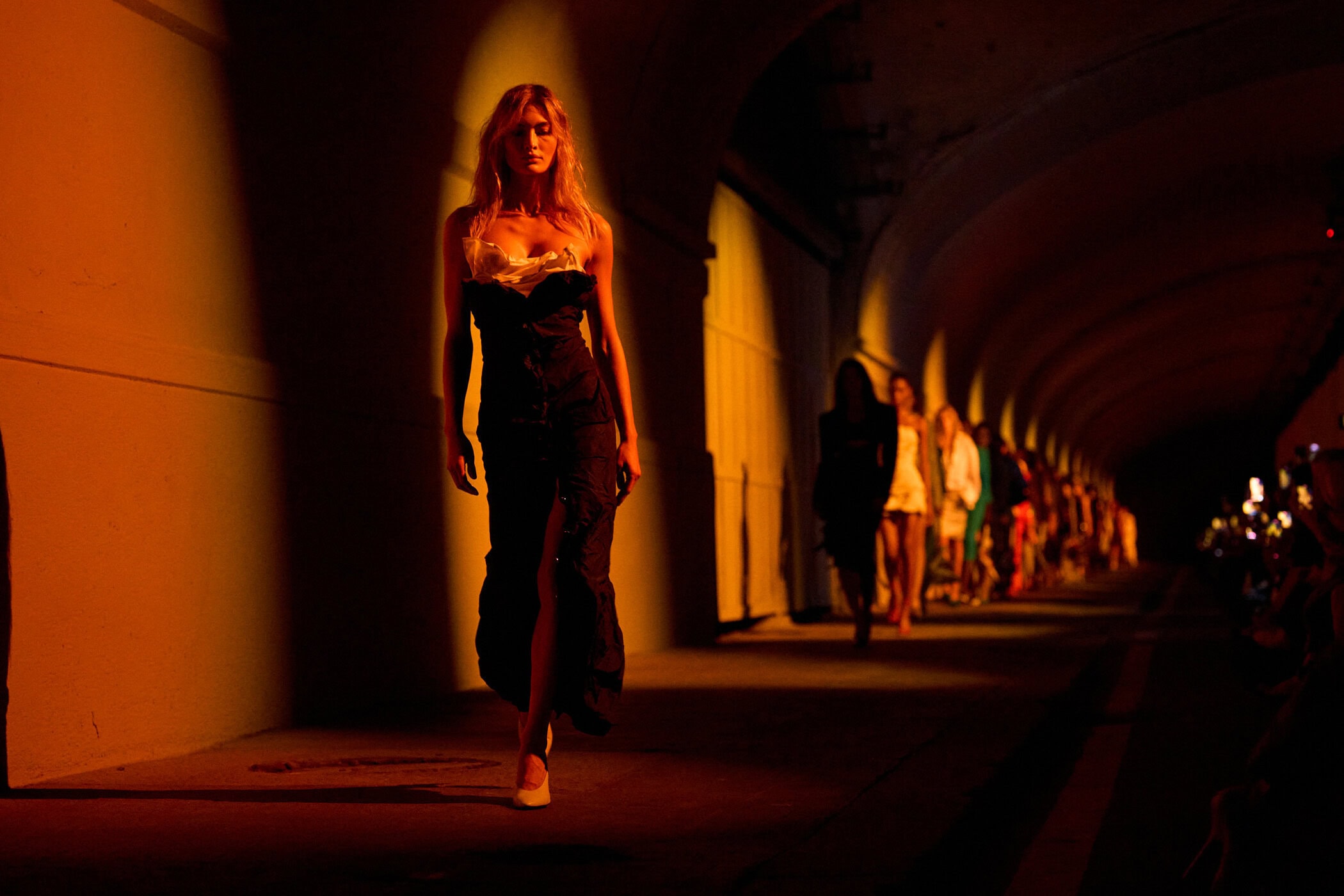 The Attico Spring 2027 Fashion Show Atmosphere