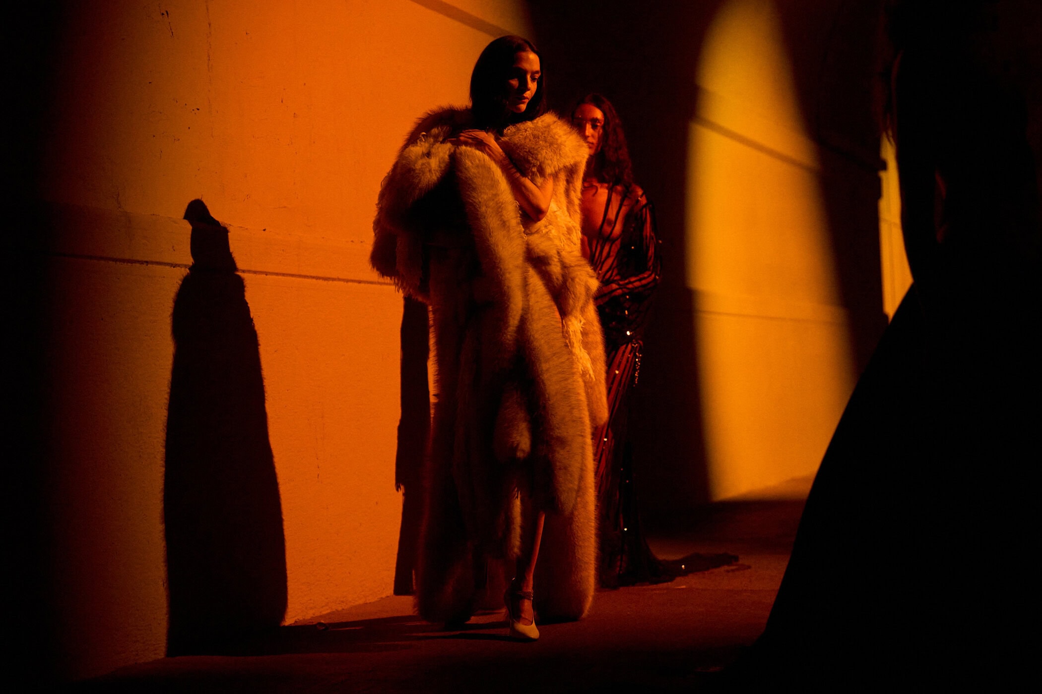 The Attico Spring 2027 Fashion Show Atmosphere
