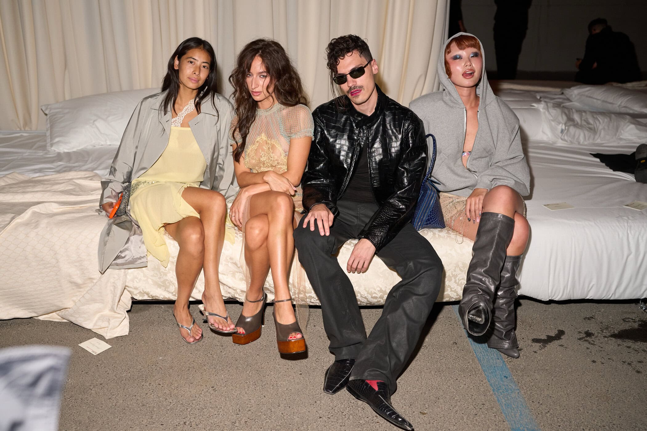 The Attico Spring 2027 Fashion Show Front Row