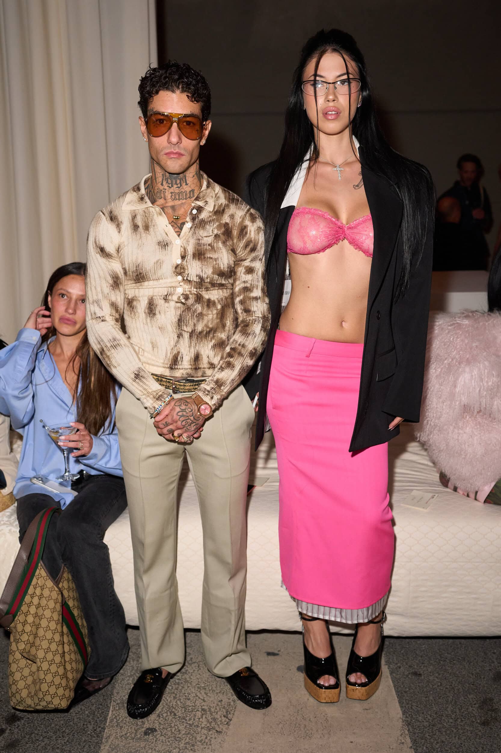 The Attico Spring 2027 Fashion Show Front Row