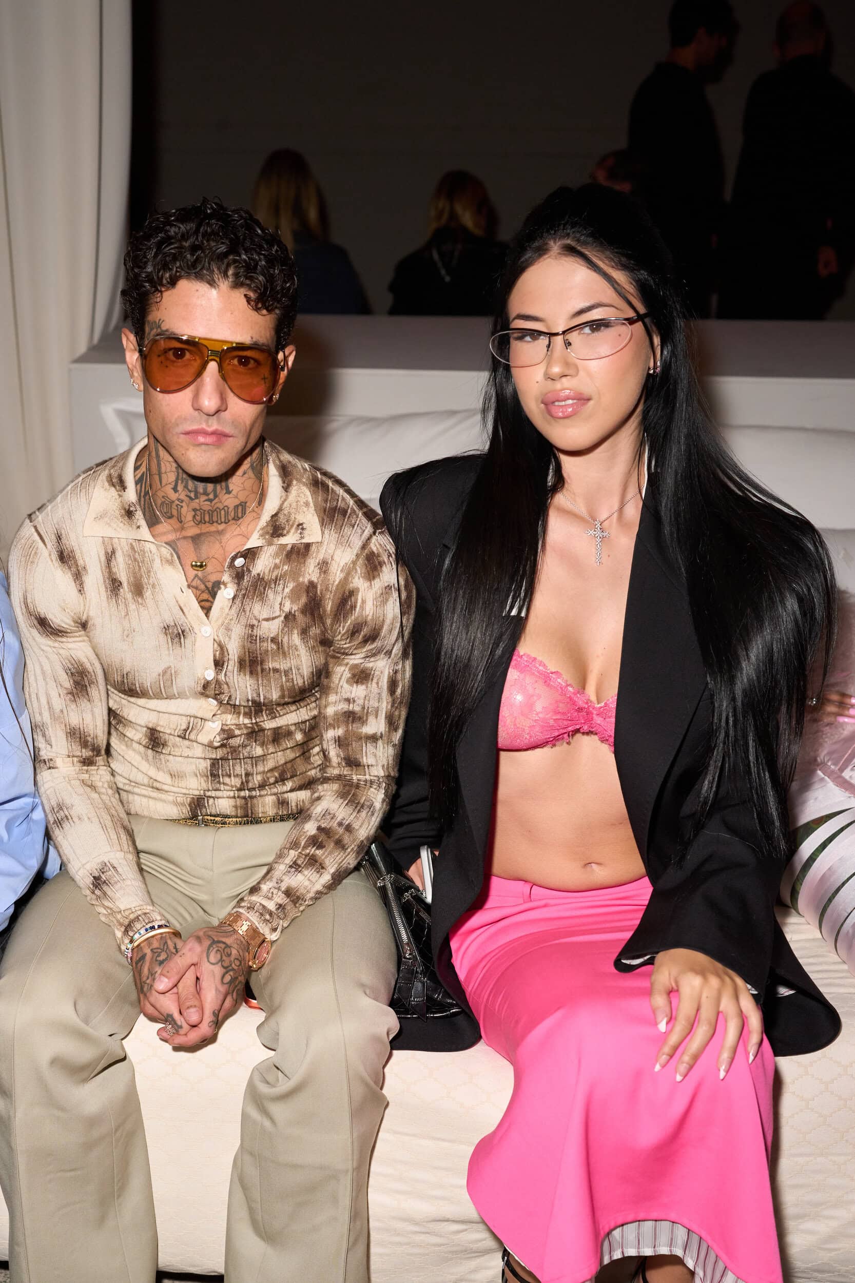 The Attico Spring 2027 Fashion Show Front Row