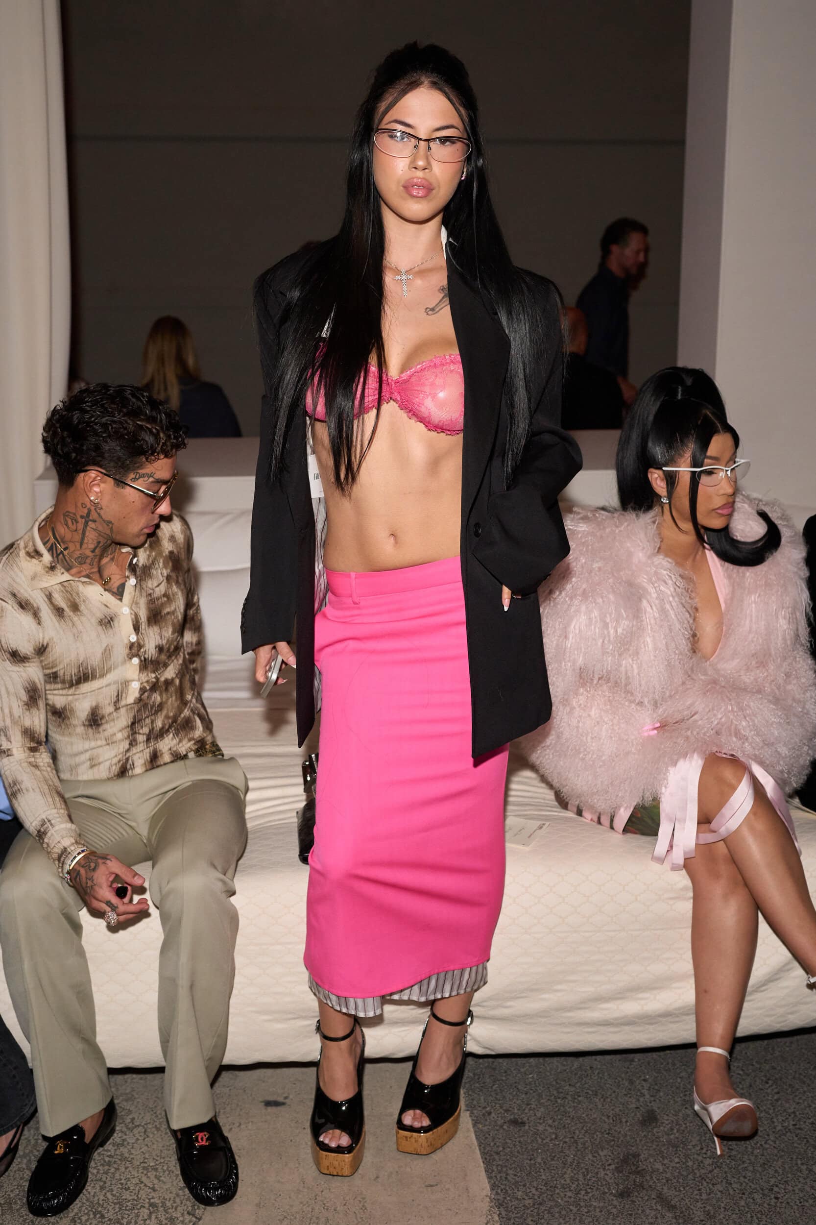 The Attico Spring 2027 Fashion Show Front Row
