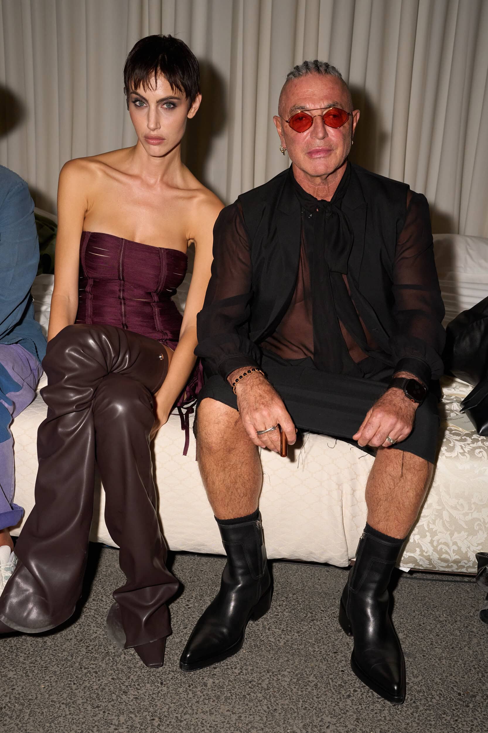 The Attico Spring 2027 Fashion Show Front Row