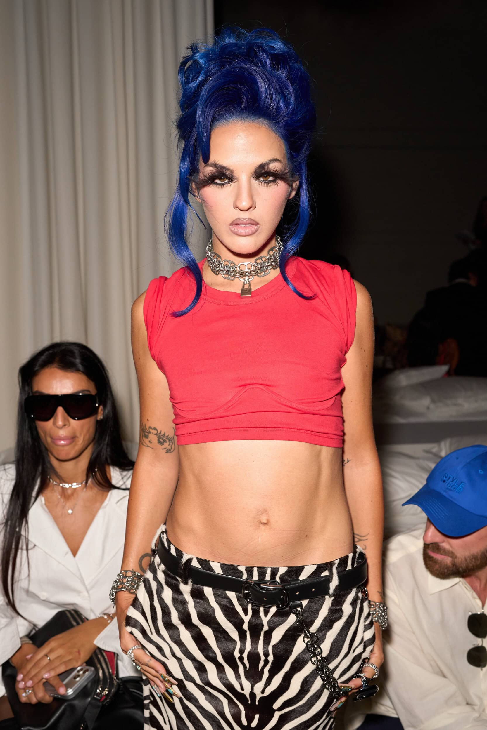 The Attico Spring 2027 Fashion Show Front Row