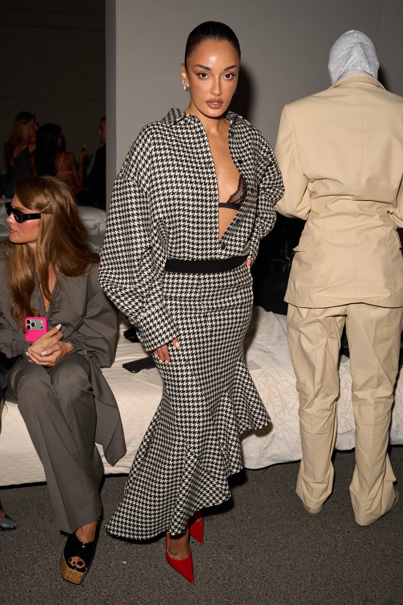 The Attico Spring 2027 Fashion Show Front Row
