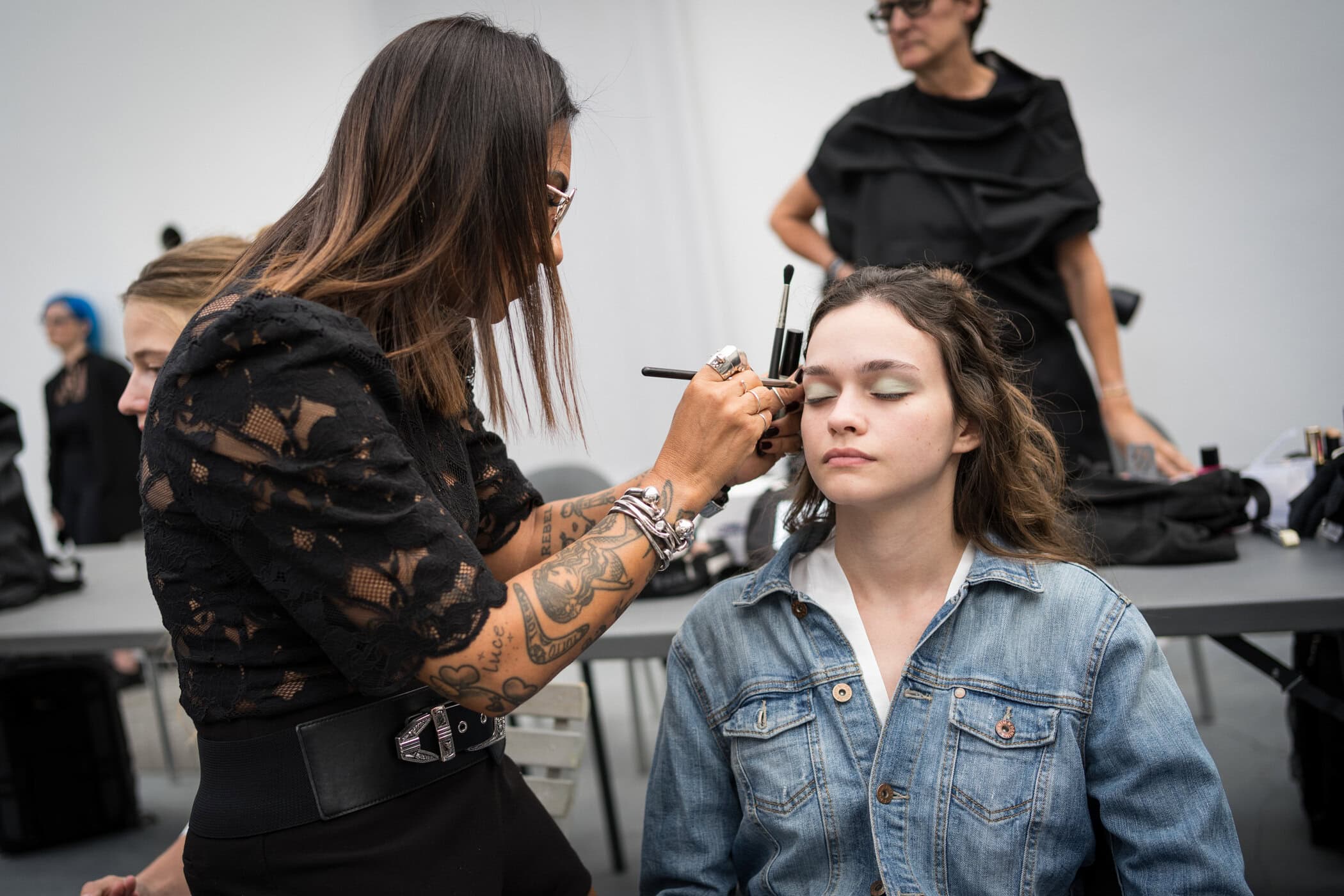 Luisa Beccaria Spring 2027 Fashion Show Backstage