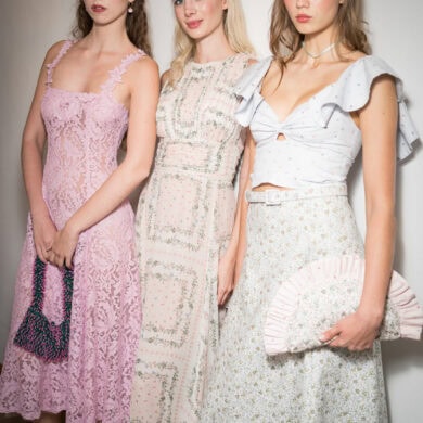 Luisa Beccaria Spring 2027 Fashion Show Backstage