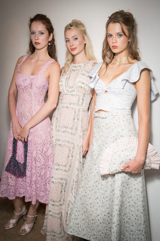 Luisa Beccaria Spring 2027 Fashion Show Backstage