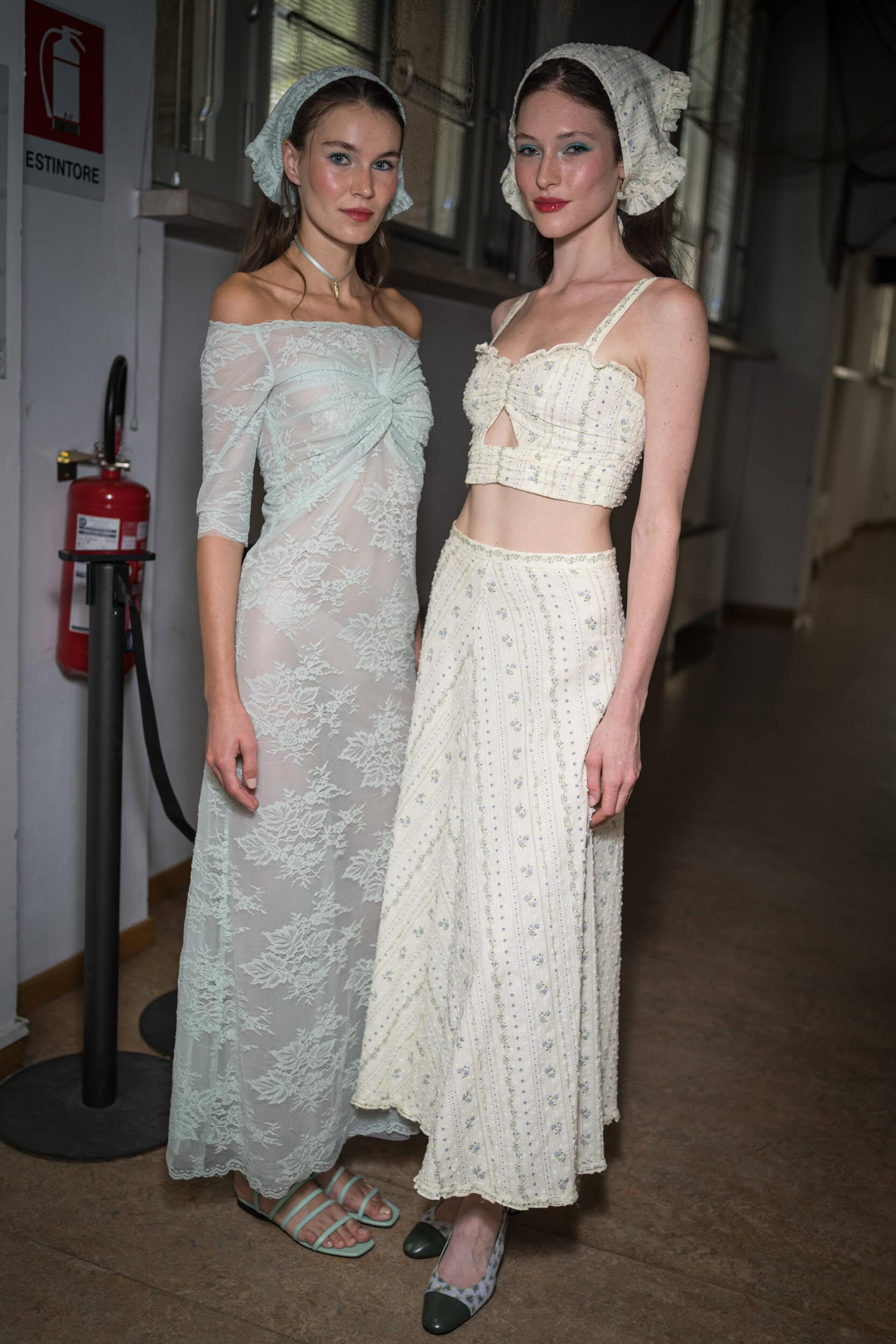Luisa Beccaria Spring 2027 Fashion Show Backstage