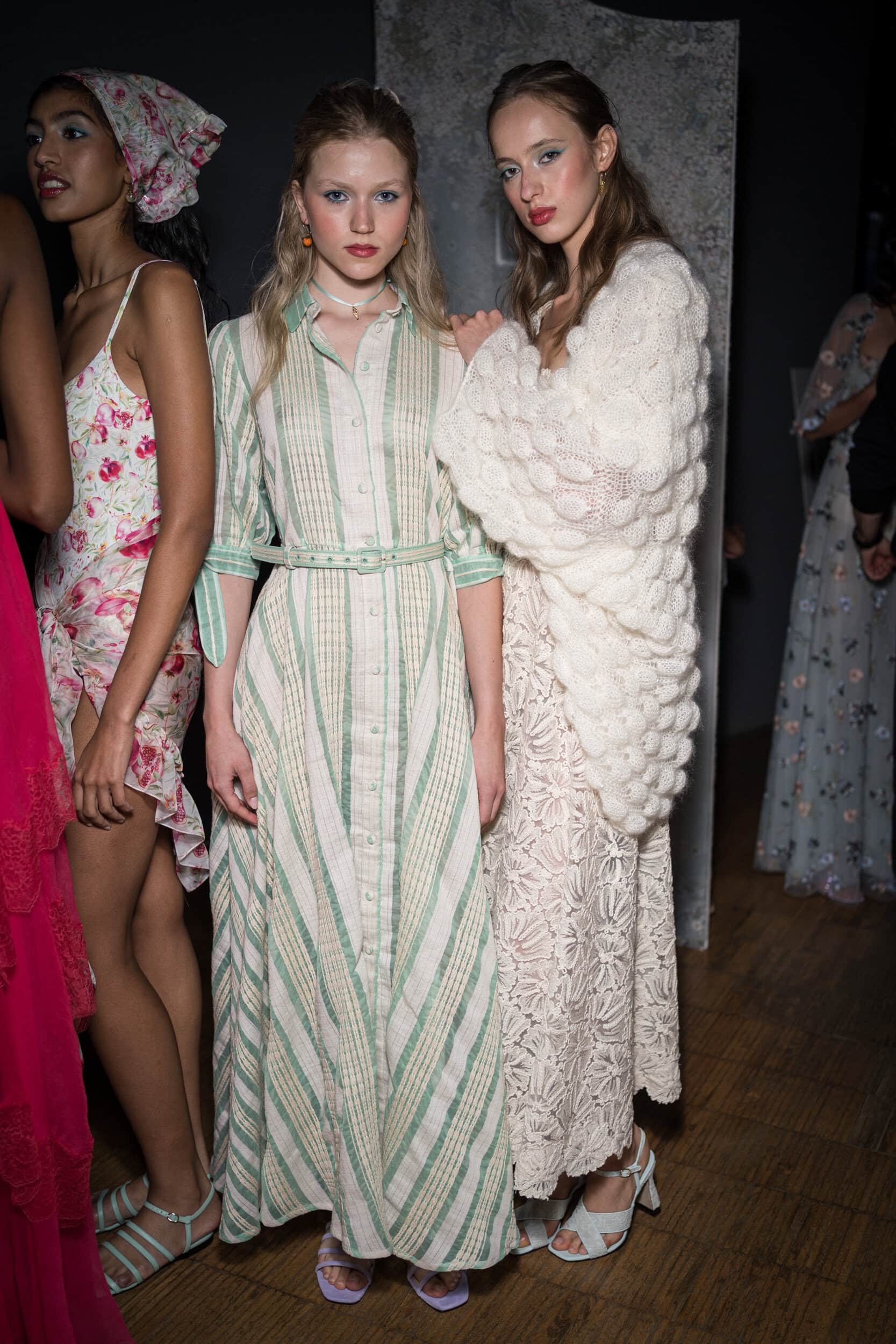 Luisa Beccaria Spring 2027 Fashion Show Backstage