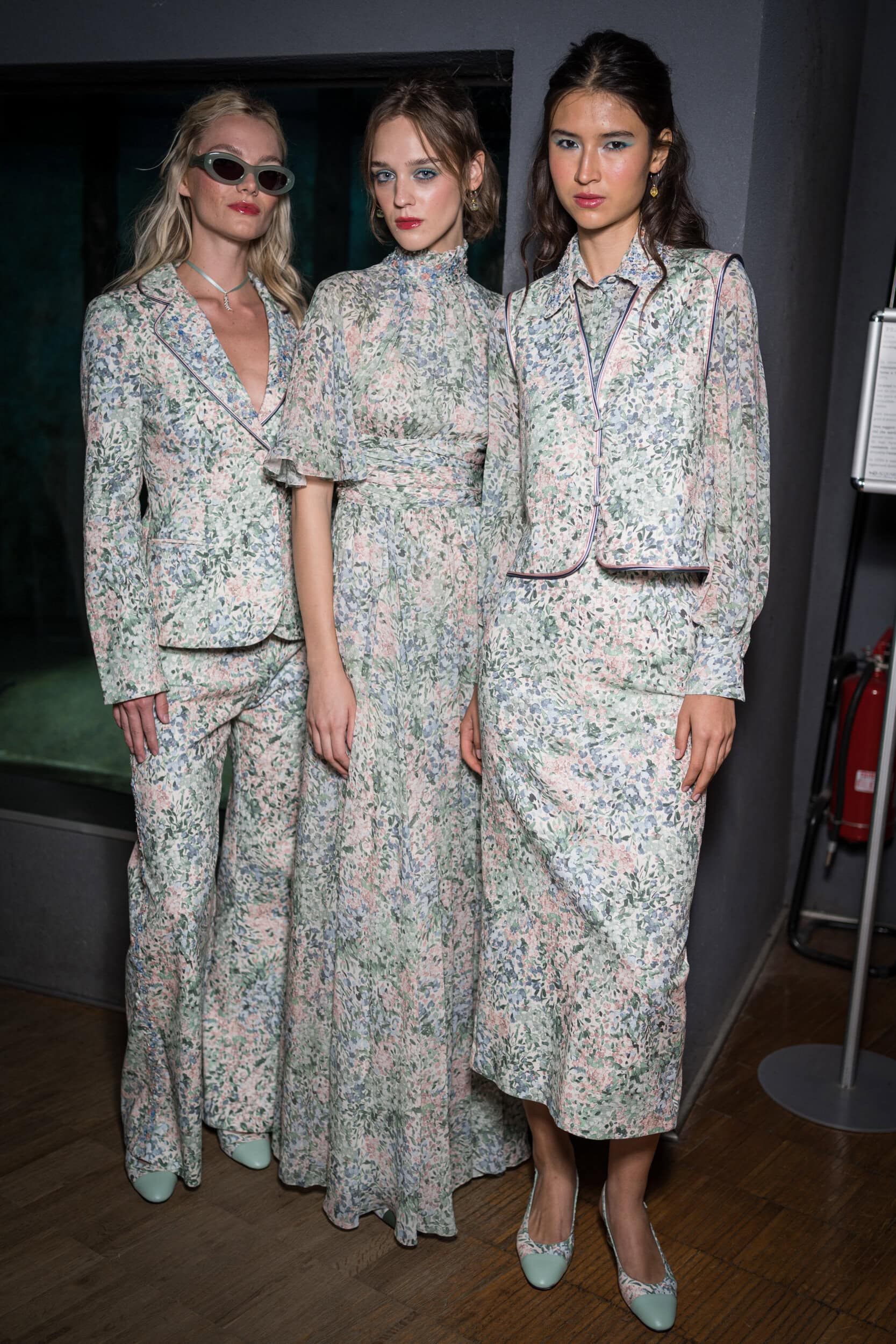 Luisa Beccaria Spring 2027 Fashion Show Backstage