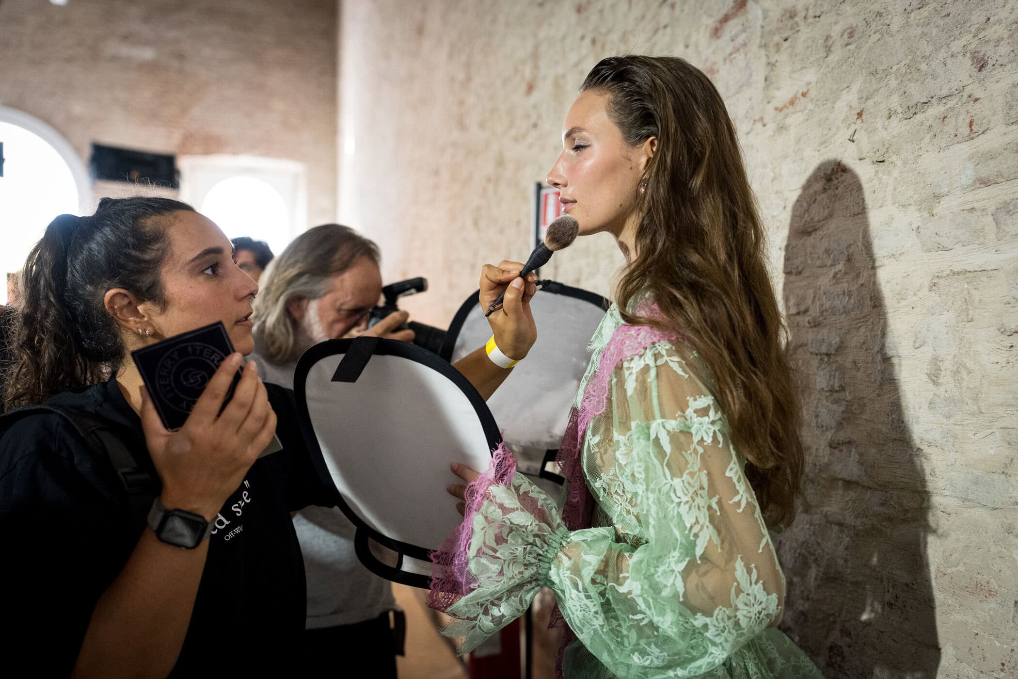 Blumarine Spring 2027 Fashion Show Backstage