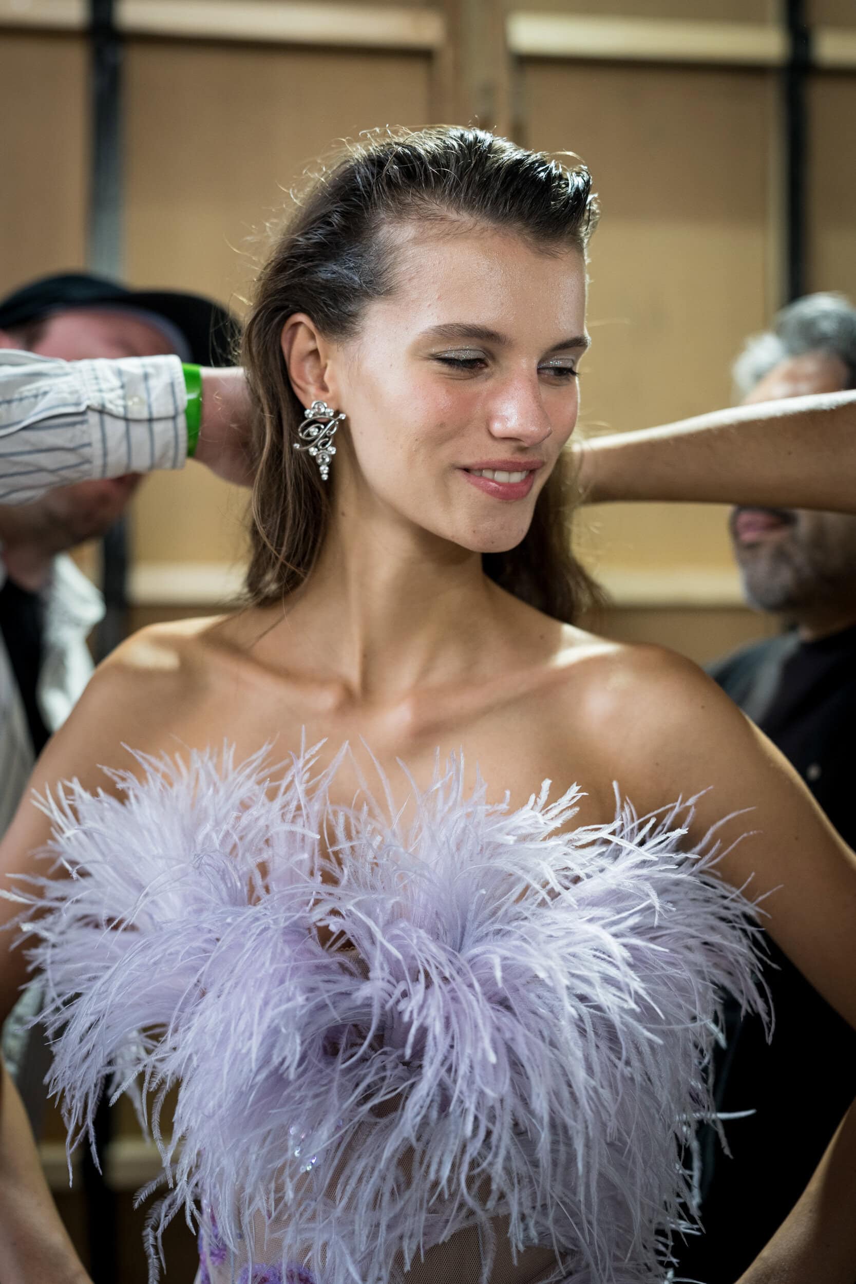 Blumarine Spring 2027 Fashion Show Backstage
