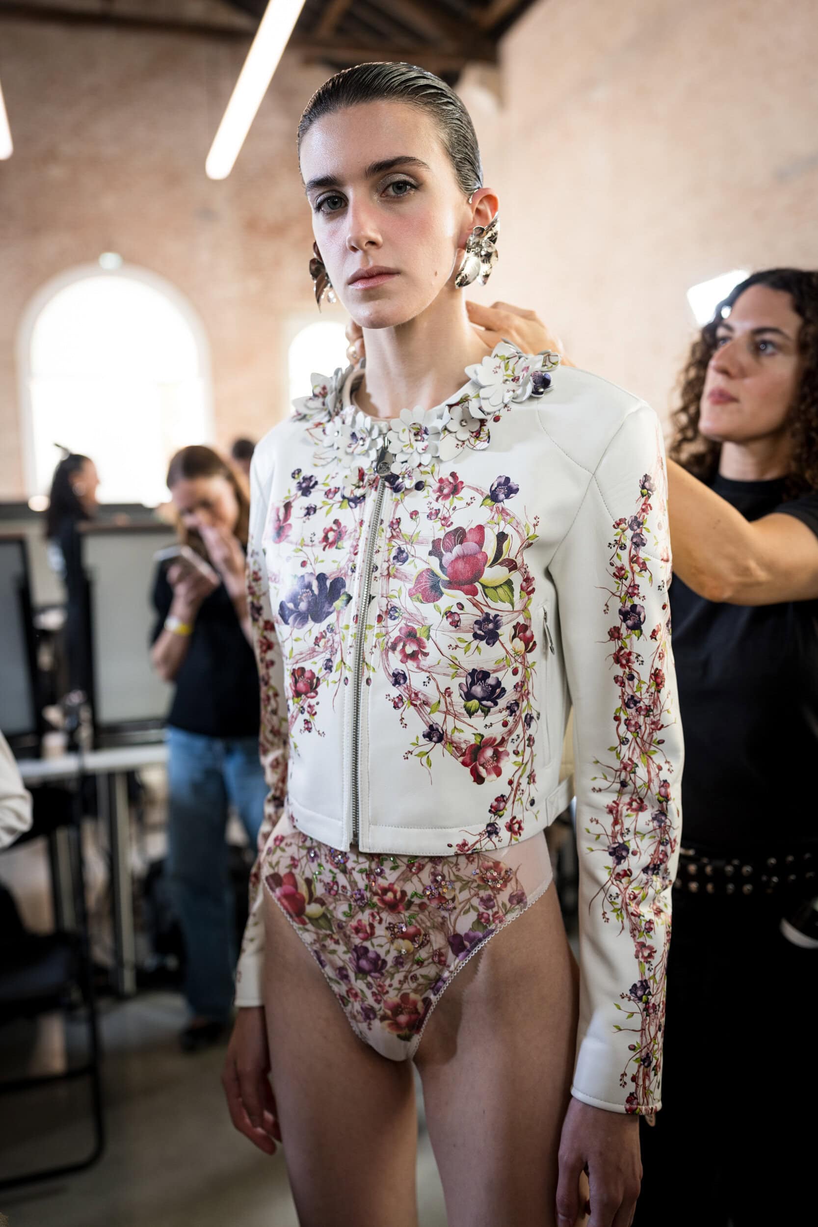 Blumarine Spring 2027 Fashion Show Backstage