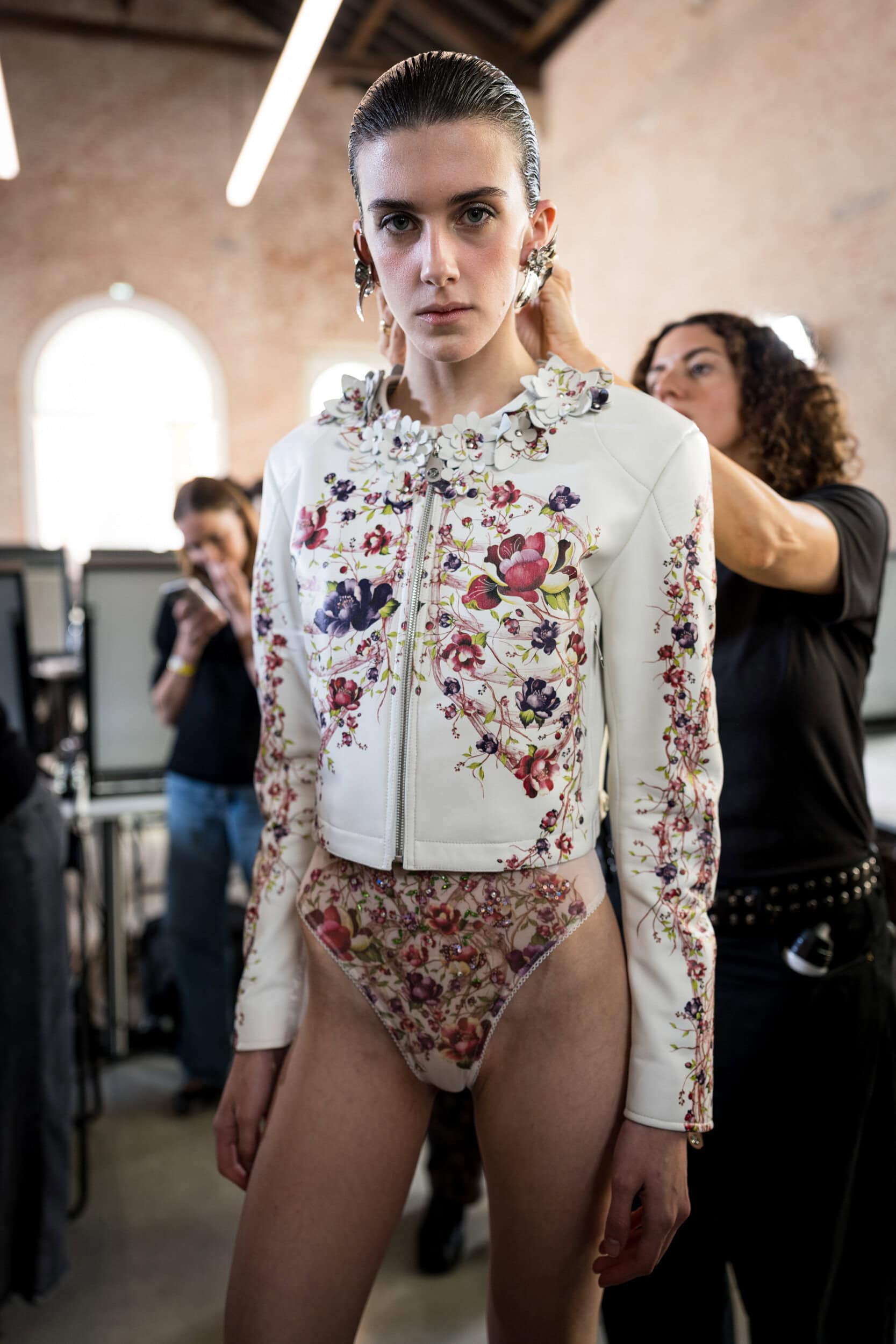 Blumarine Spring 2027 Fashion Show Backstage