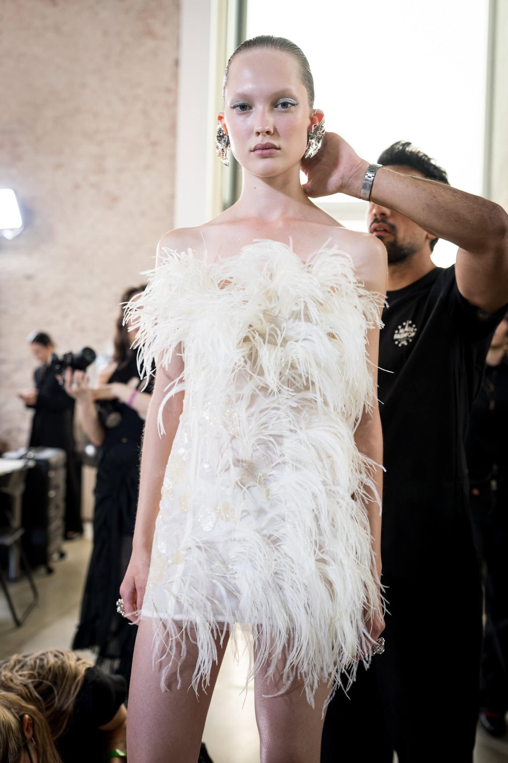 Blumarine Spring 2027 Fashion Show Backstage