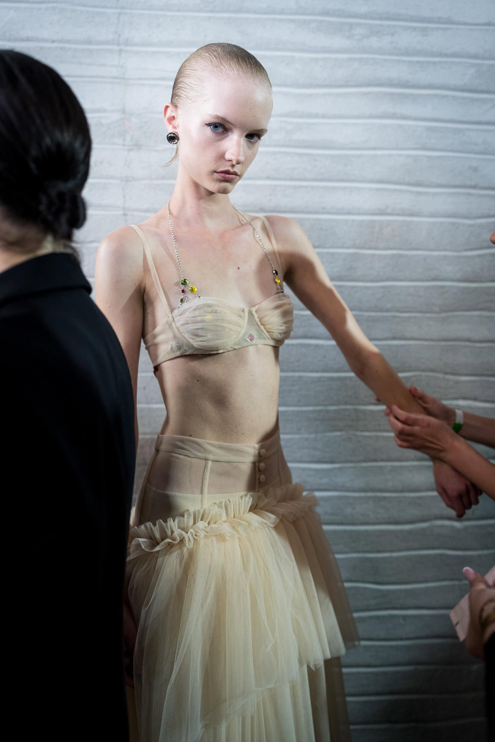 Blumarine Spring 2027 Fashion Show Backstage