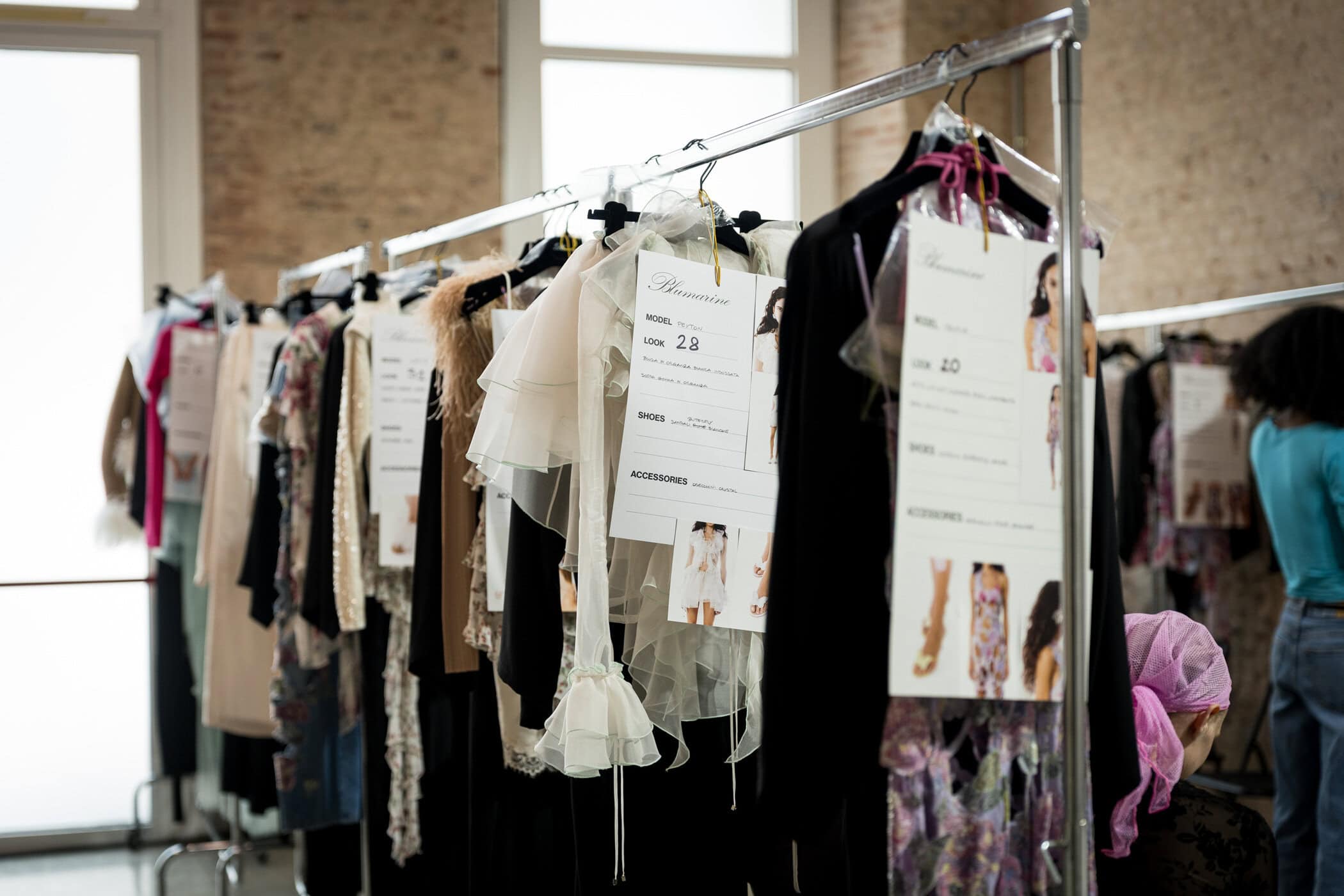 Blumarine Spring 2027 Fashion Show Backstage