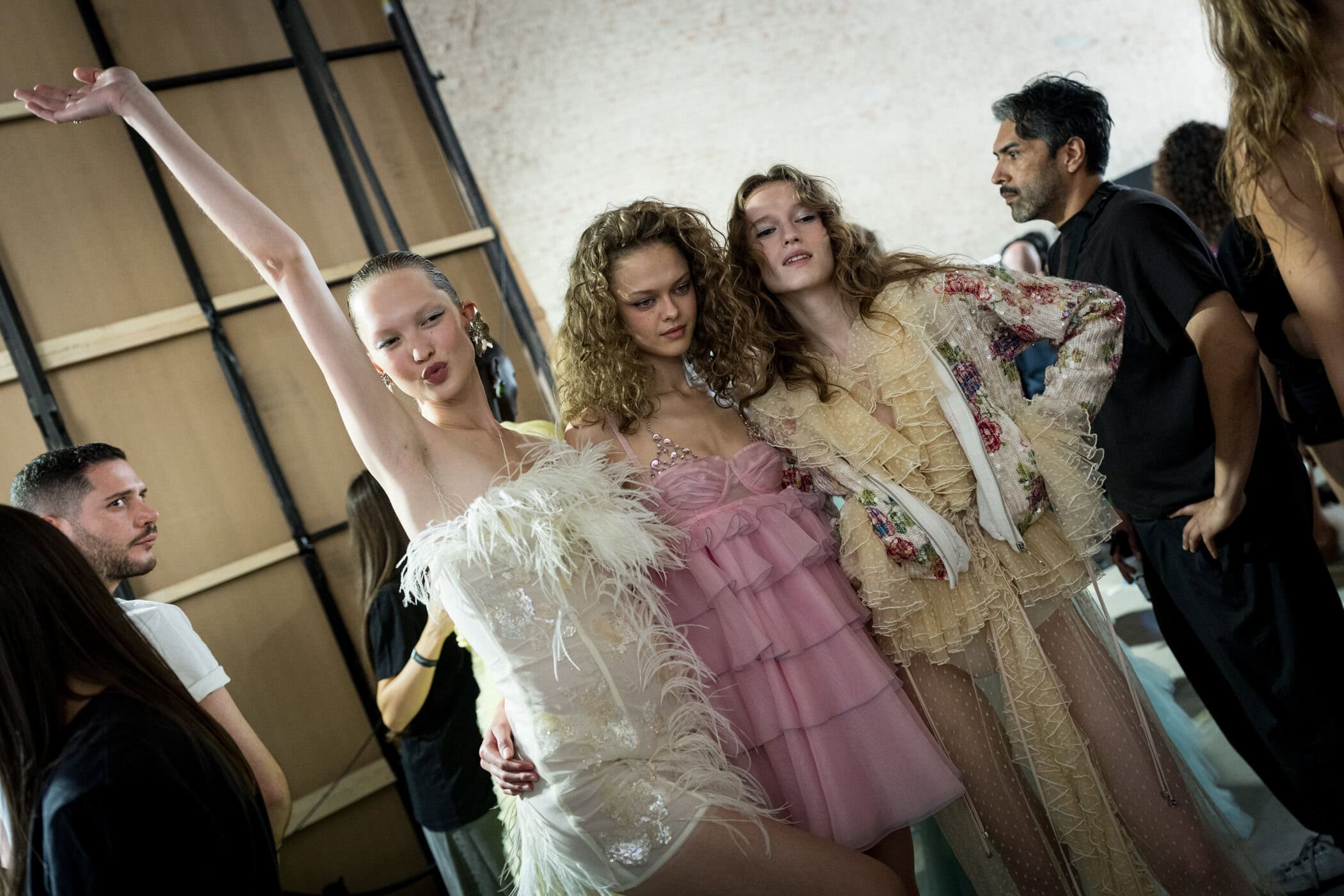 Blumarine Spring 2027 Fashion Show Backstage