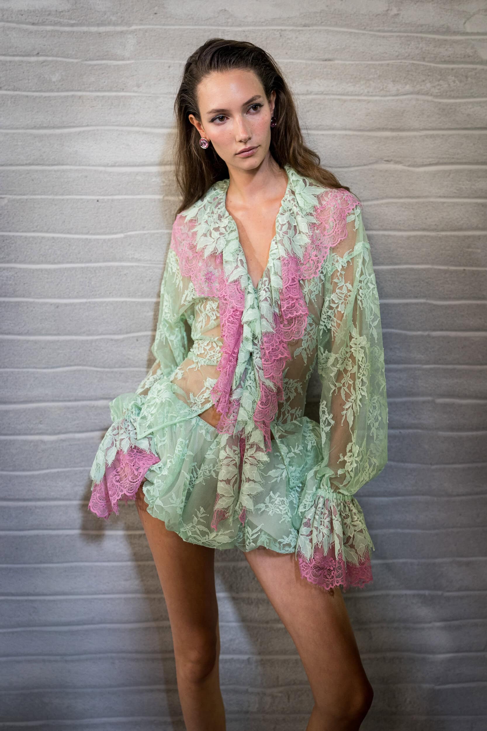Blumarine Spring 2027 Fashion Show Backstage
