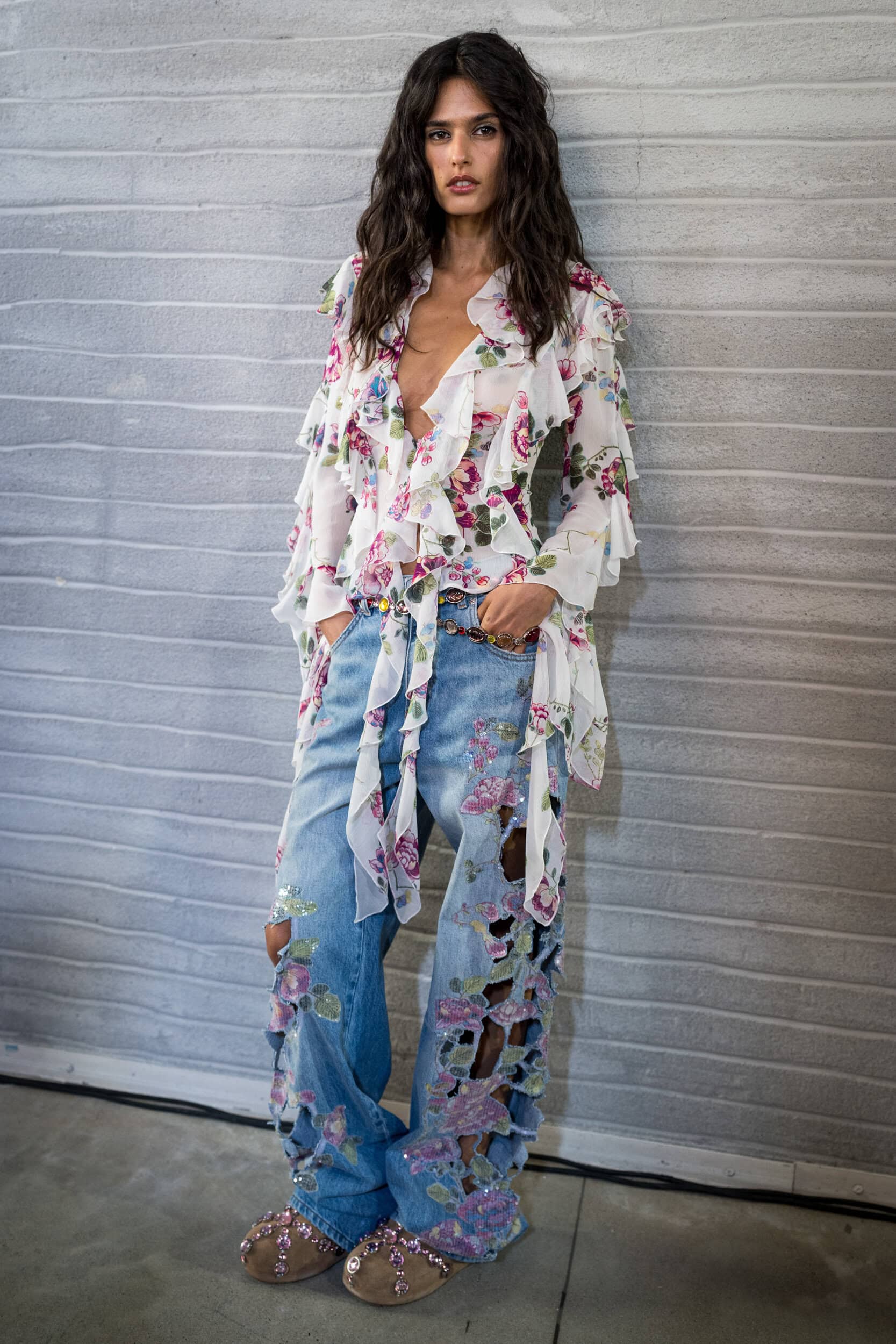 Blumarine Spring 2027 Fashion Show Backstage