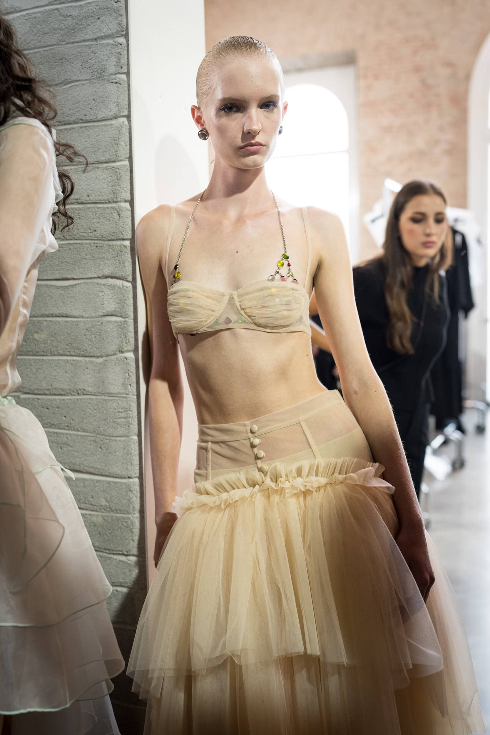 Blumarine Spring 2027 Fashion Show Backstage