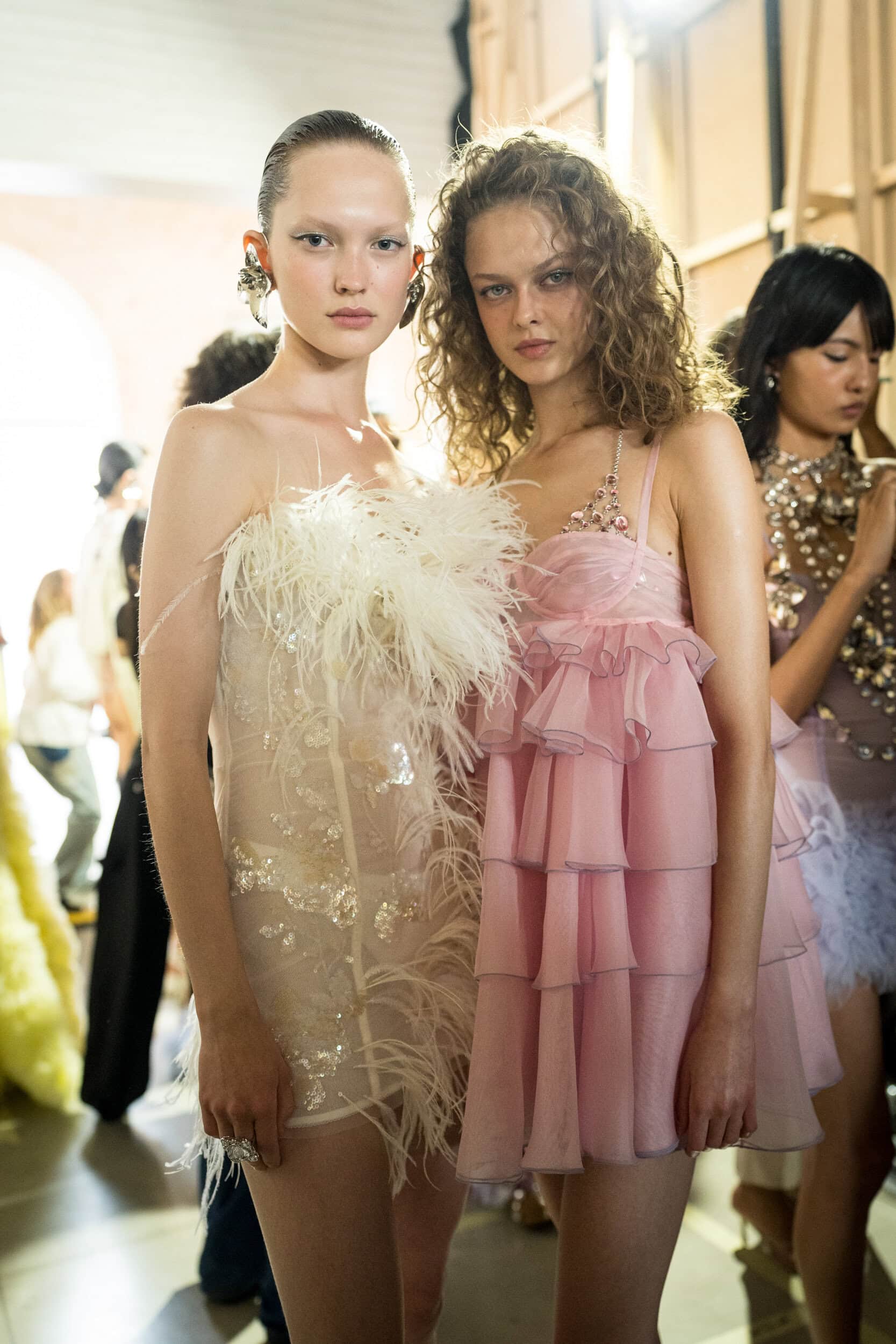 Blumarine Spring 2027 Fashion Show Backstage