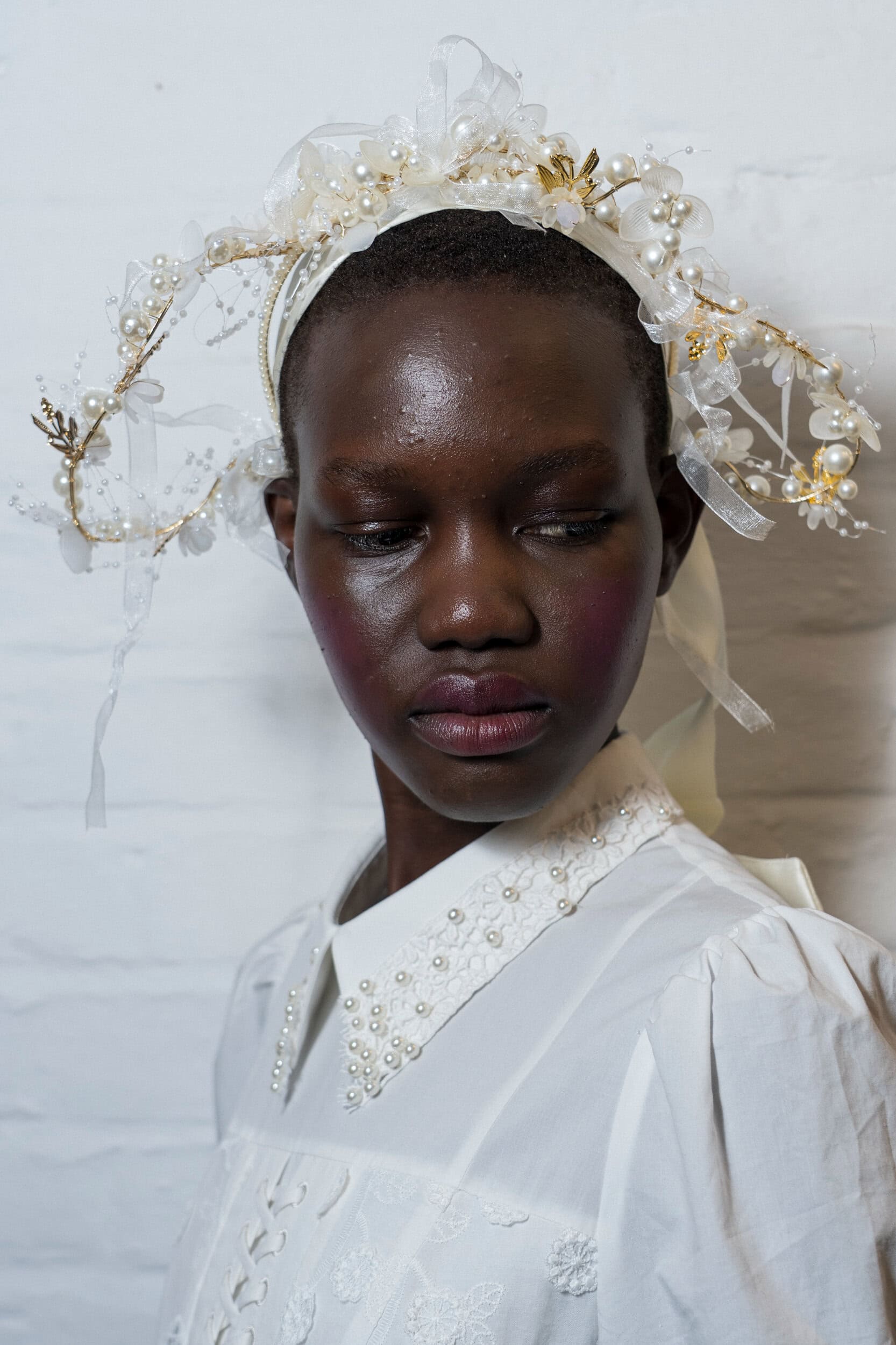 Bora Aksu Spring 2027 Fashion Show Backstage