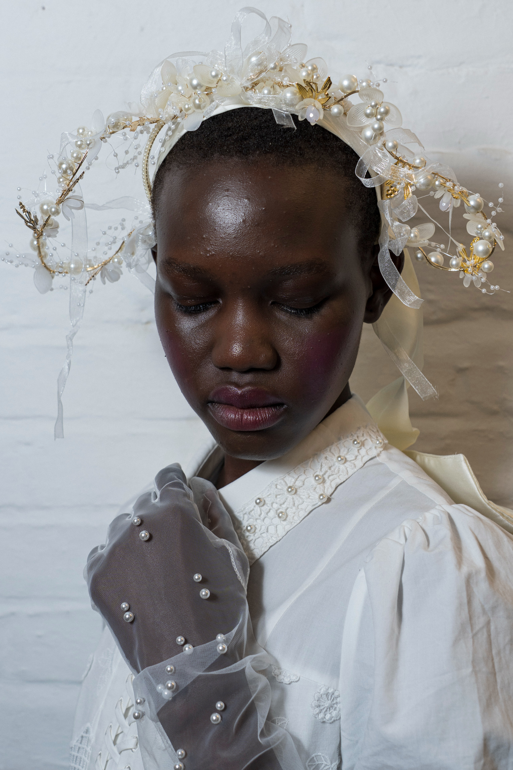 Bora Aksu Spring 2027 Fashion Show Backstage