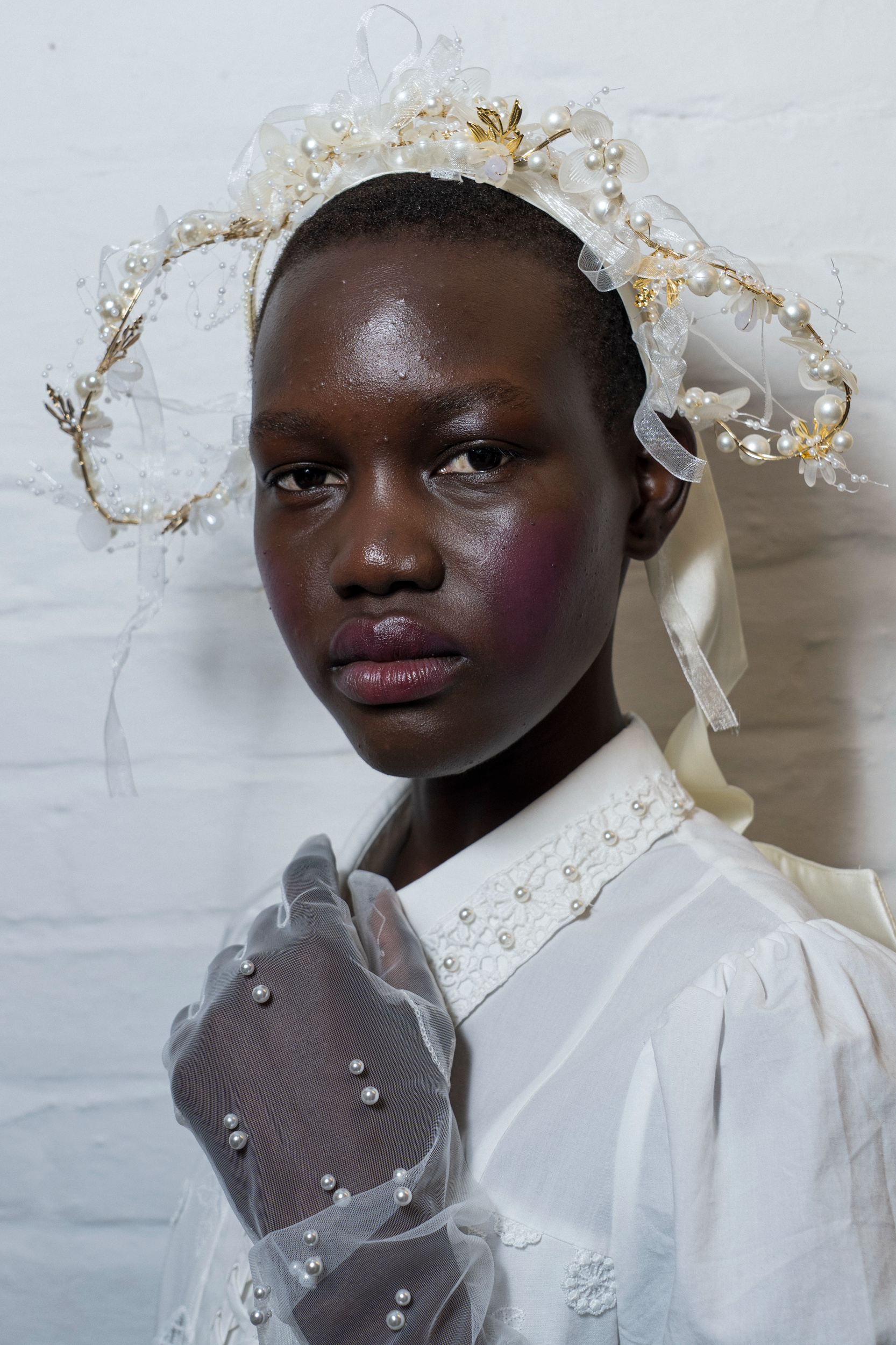 Bora Aksu Spring 2027 Fashion Show Backstage