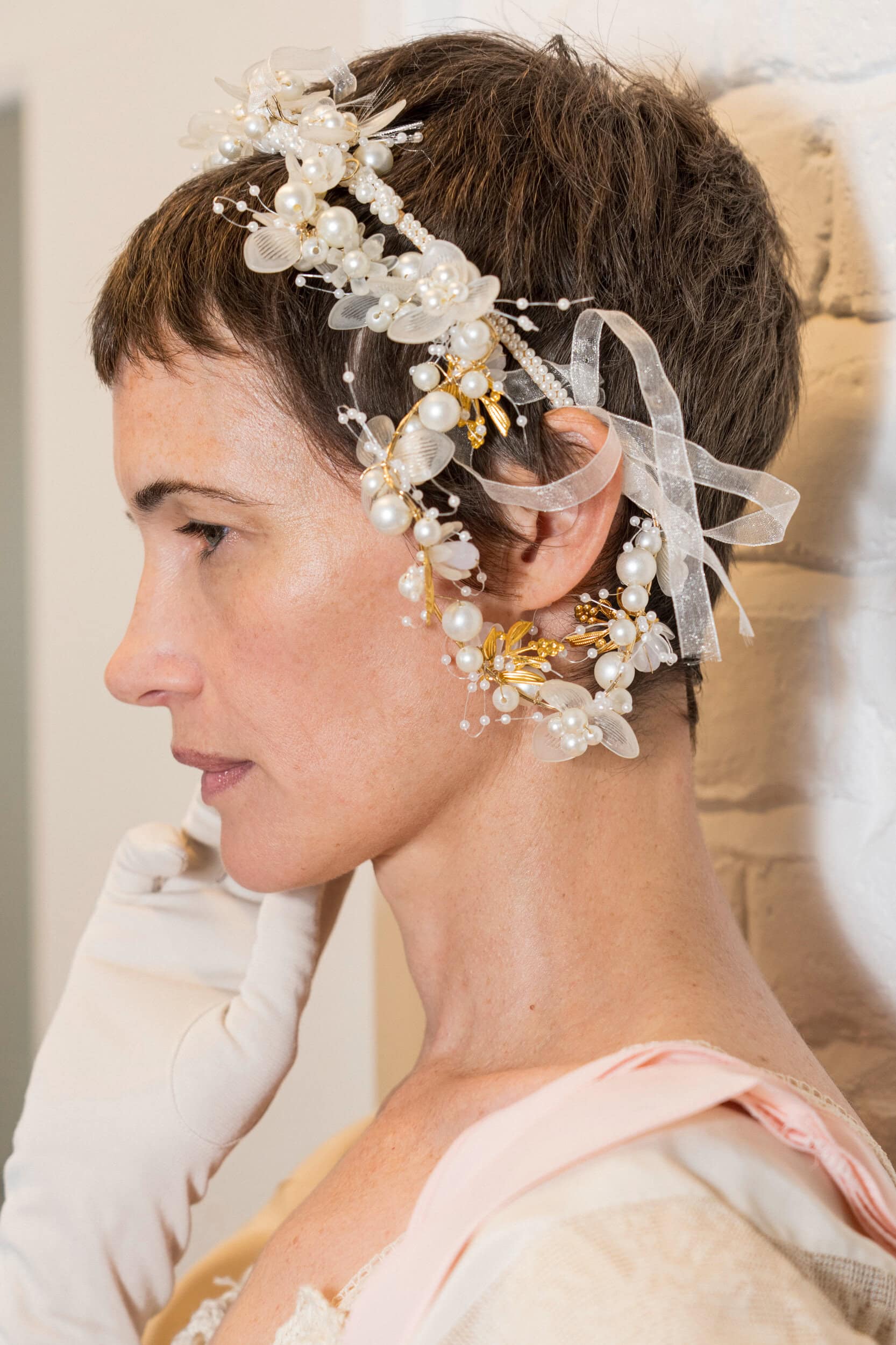 Bora Aksu Spring 2027 Fashion Show Backstage