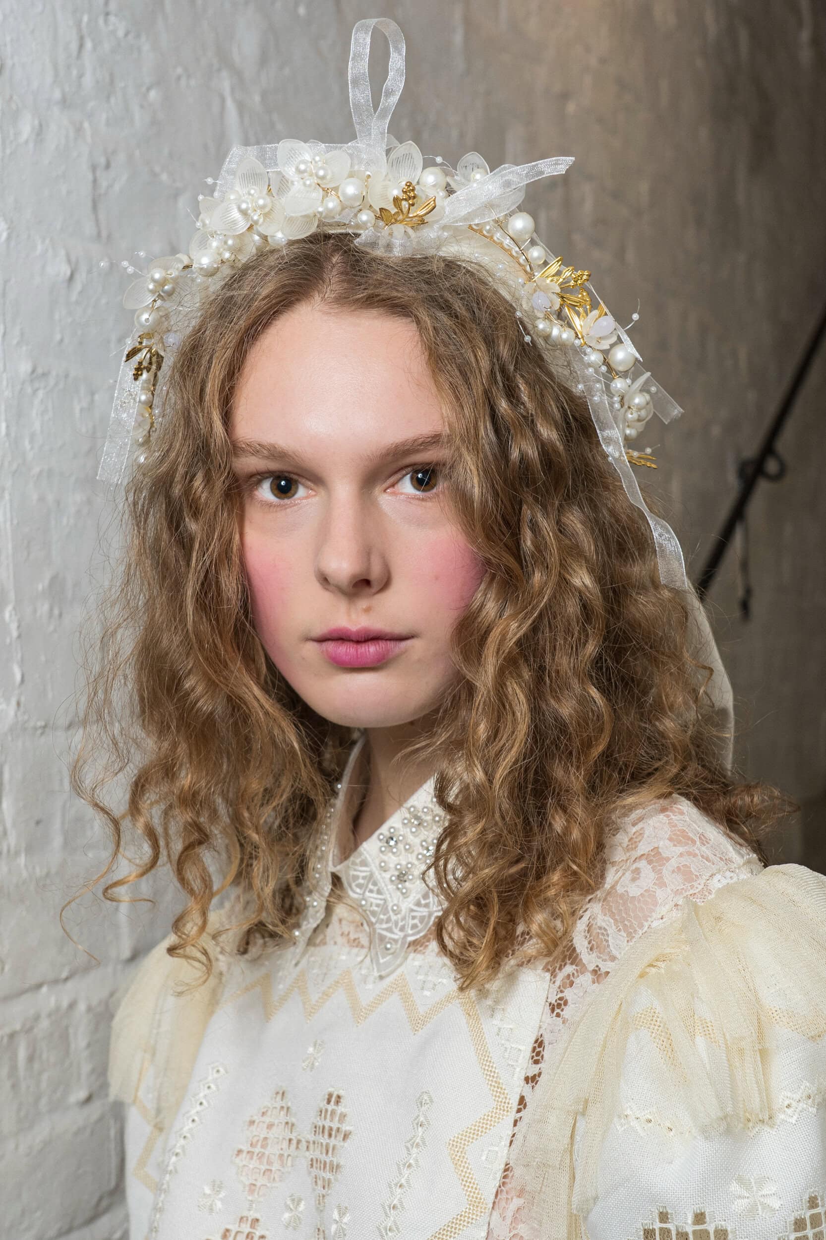 Bora Aksu Spring 2027 Fashion Show Backstage