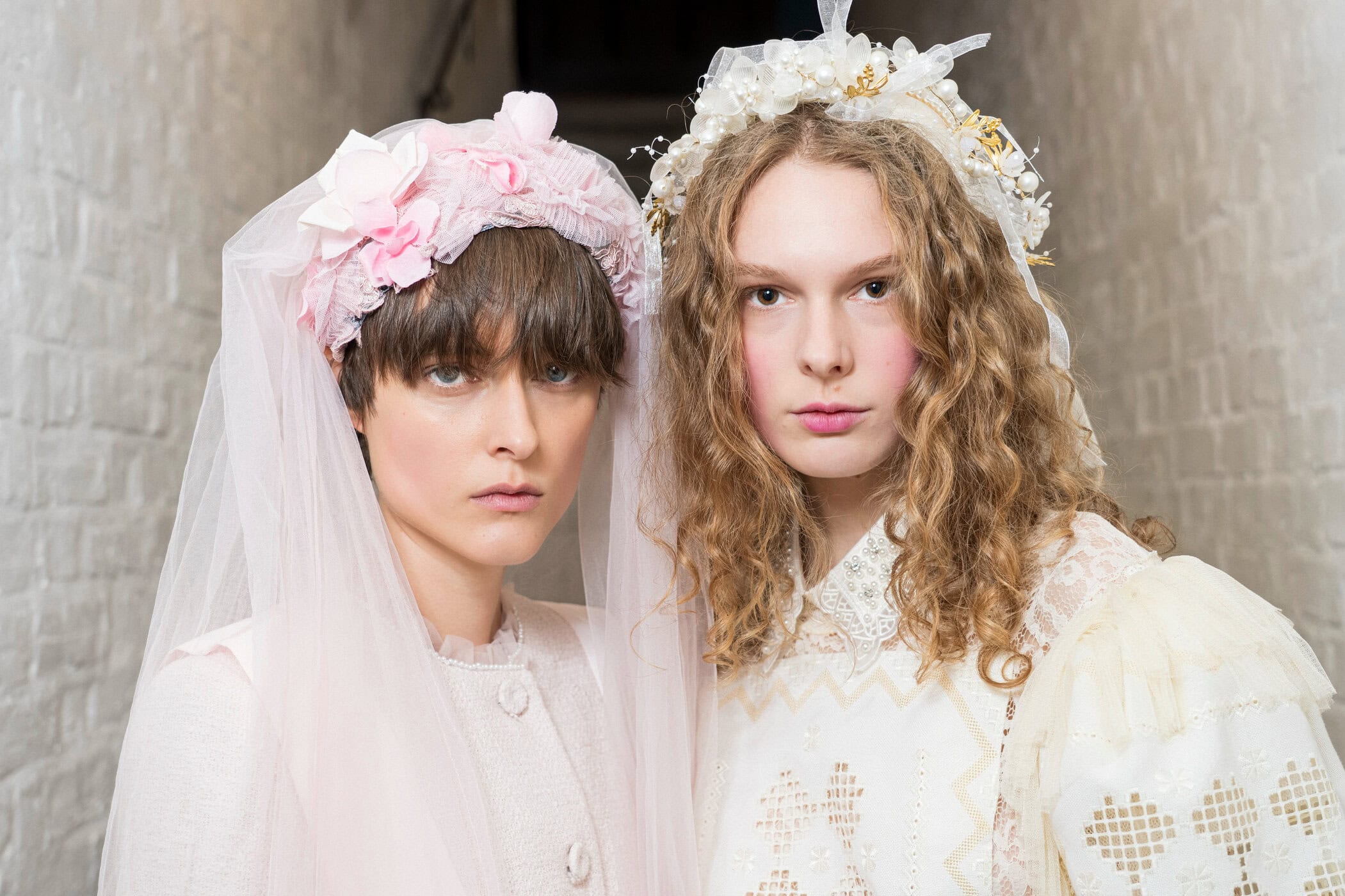 Bora Aksu Spring 2027 Fashion Show Backstage