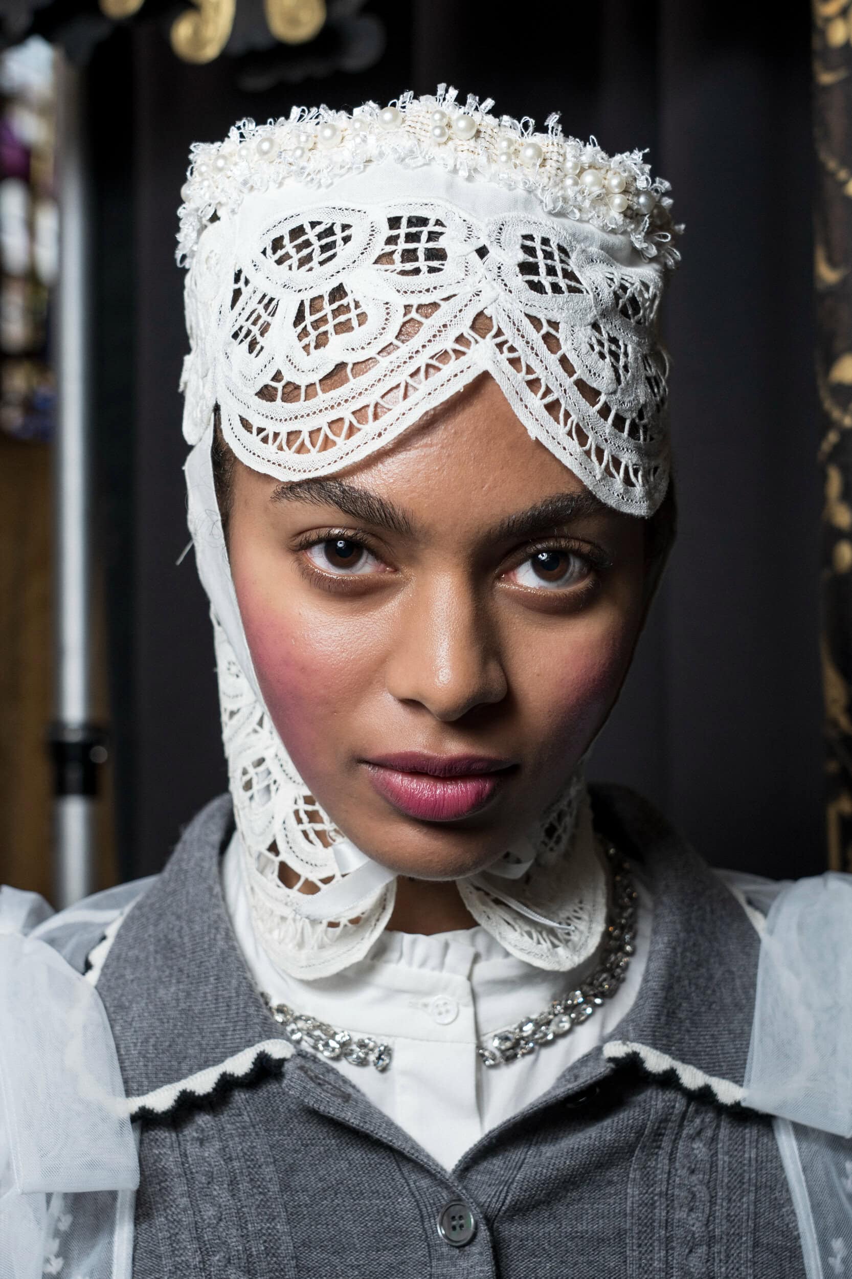 Bora Aksu Spring 2027 Fashion Show Backstage