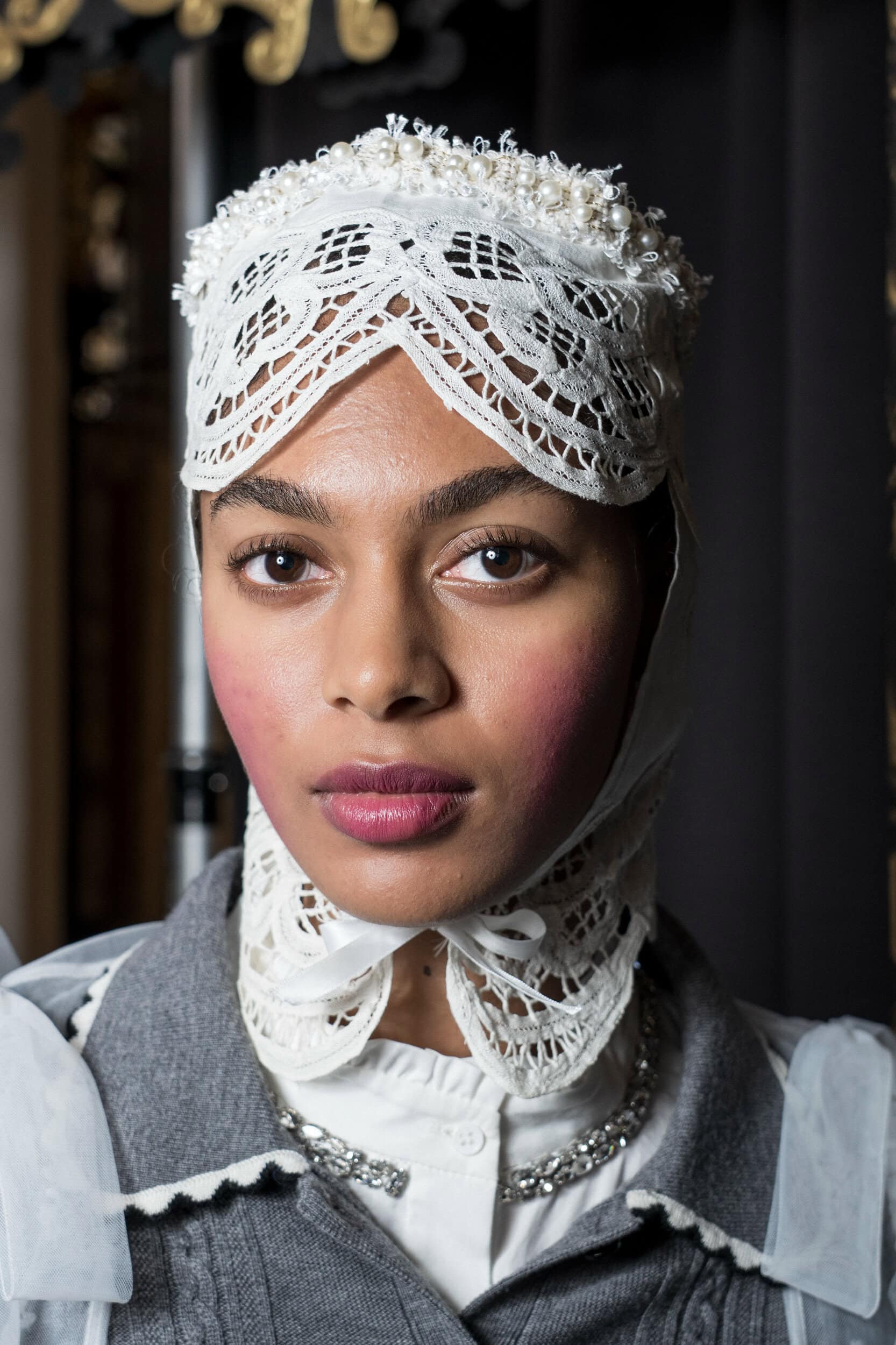 Bora Aksu Spring 2027 Fashion Show Backstage